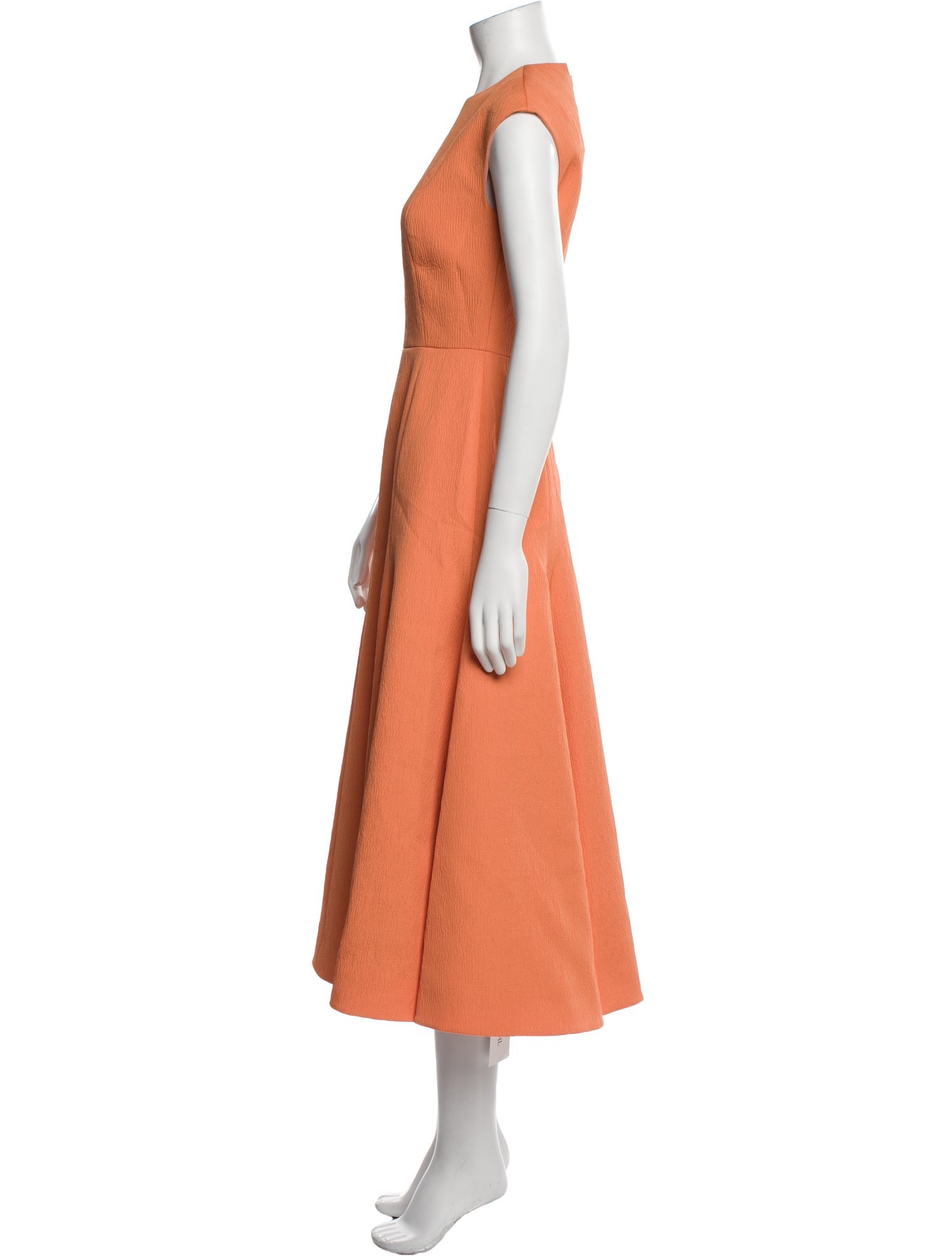Emilia Wickstead Crew Neck Long Dress w/ Tags