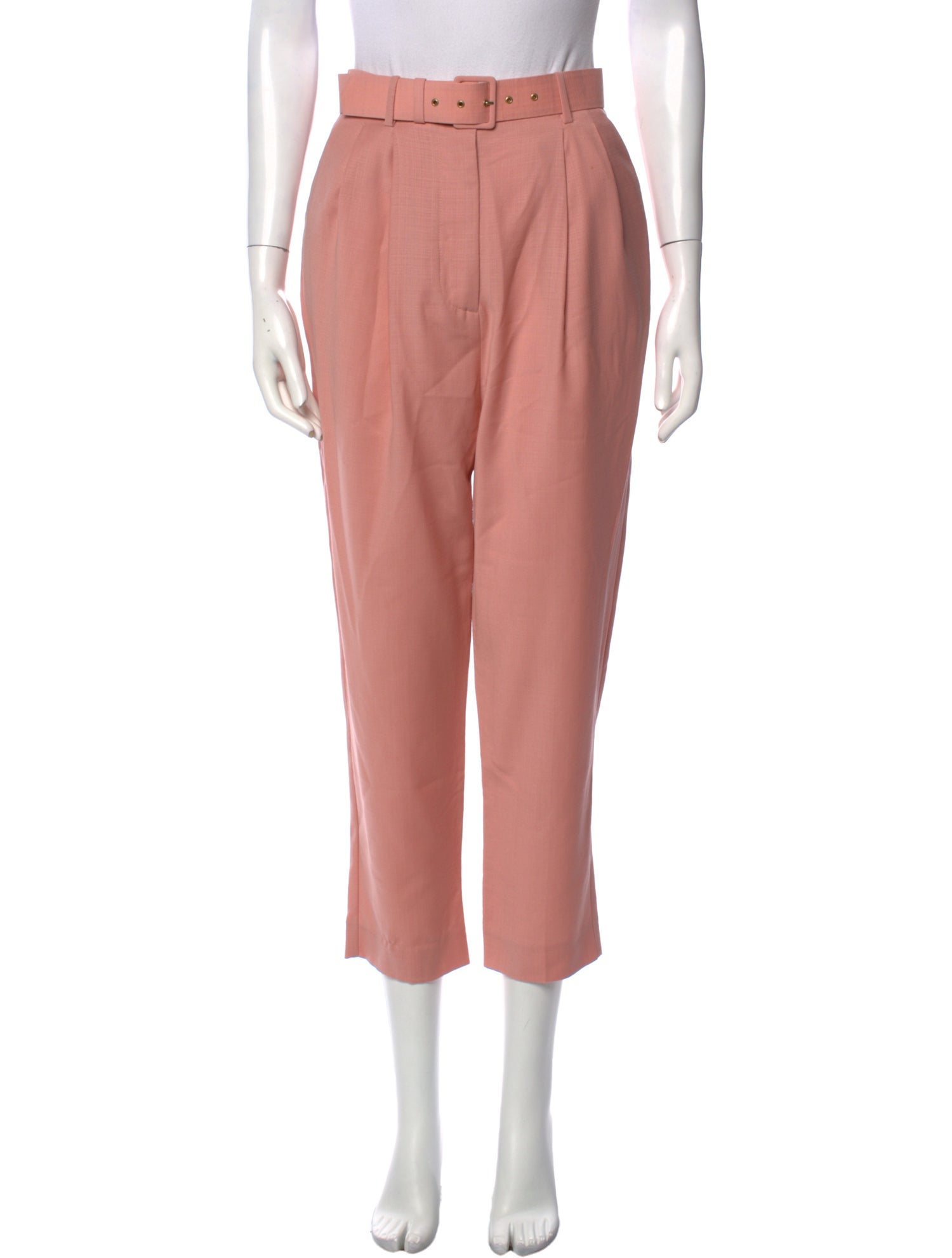 Emilia Wickstead Virgin Wool Straight Leg Pants