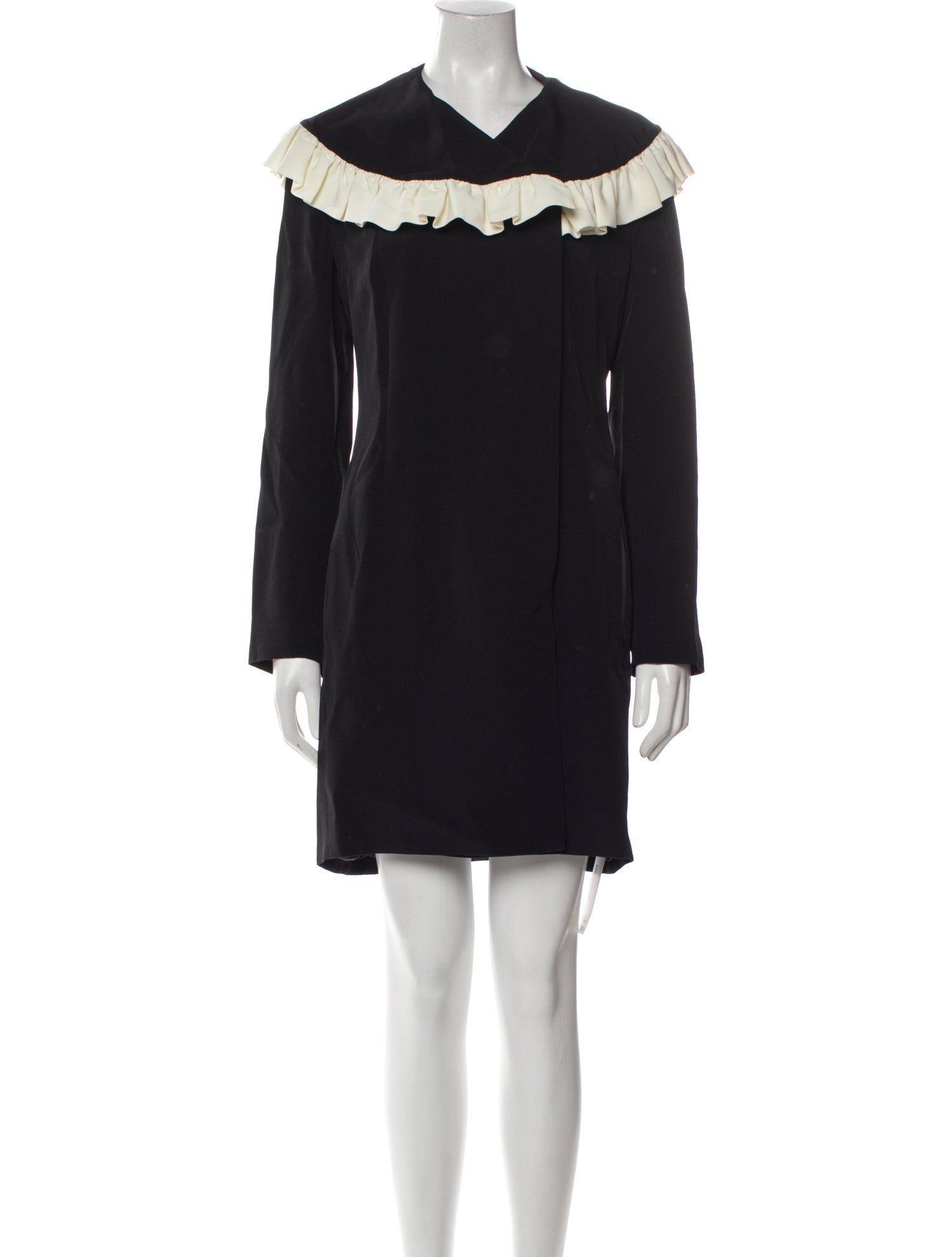 Emilia Wickstead V-Neck Knee-Length Dress