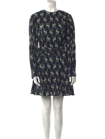 Emilia Wickstead Printed Mini Dress