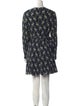 Emilia Wickstead Printed Mini Dress