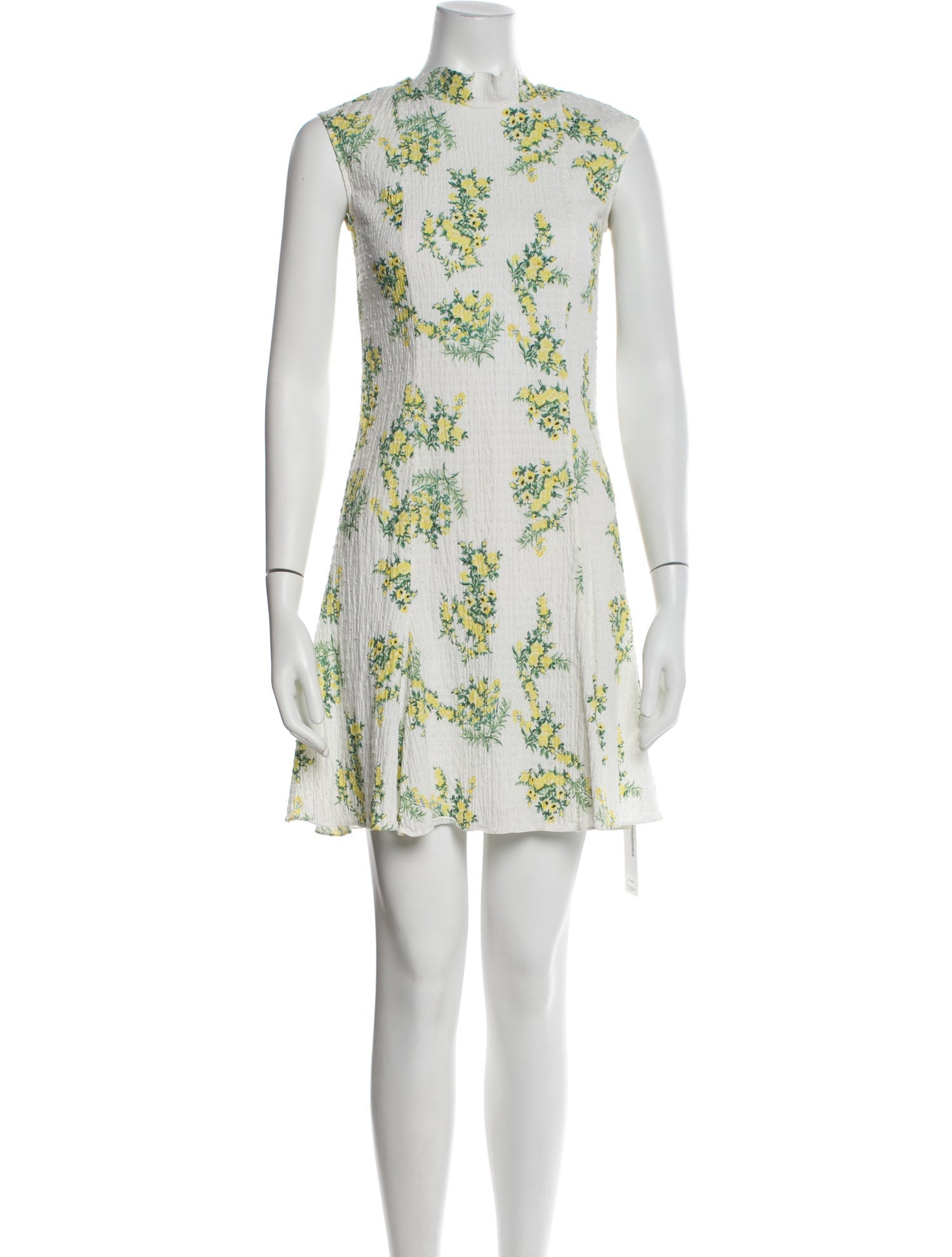 Emilia Wickstead Floral Print Mini Dress