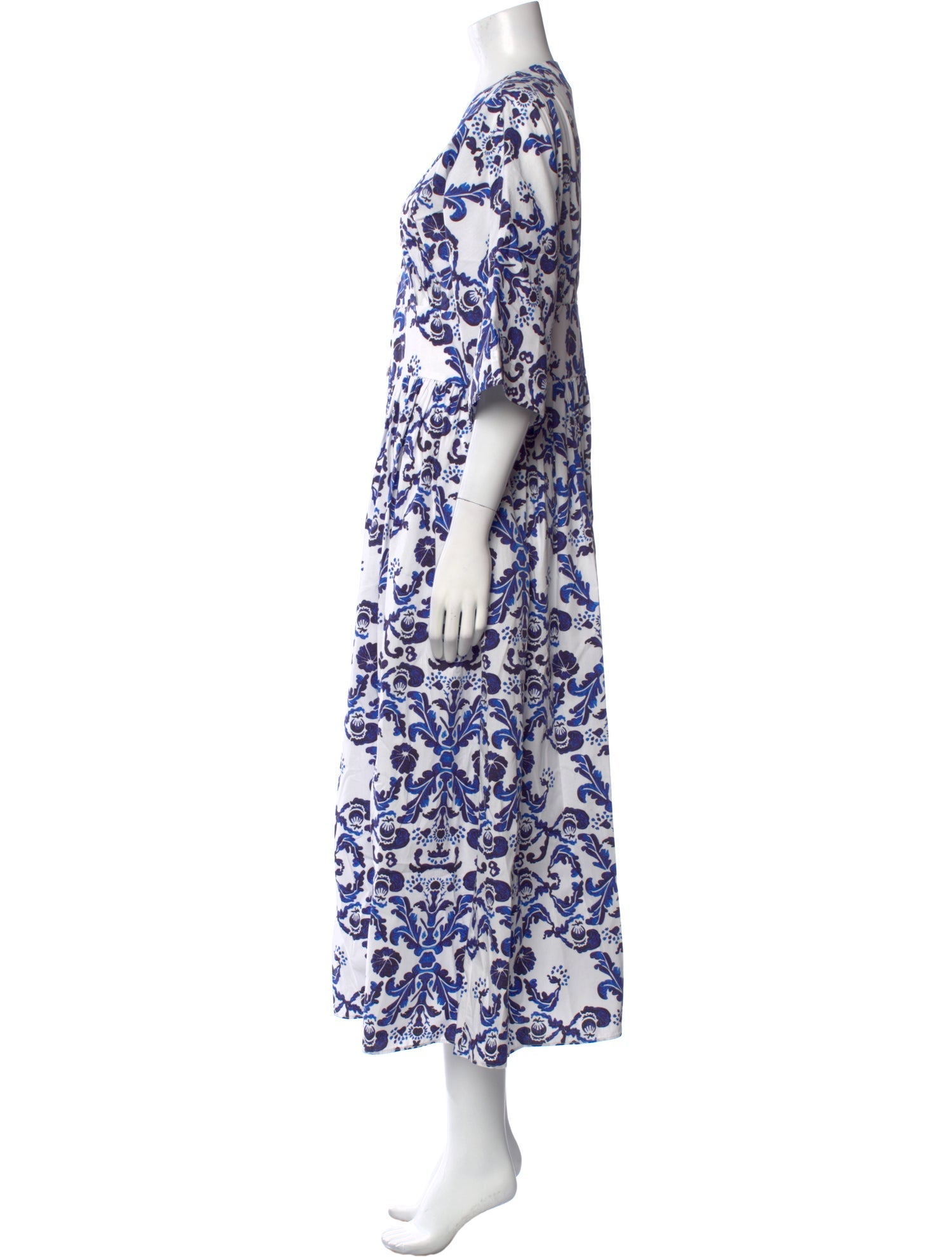 Emilia Wickstead Printed Long Dress
