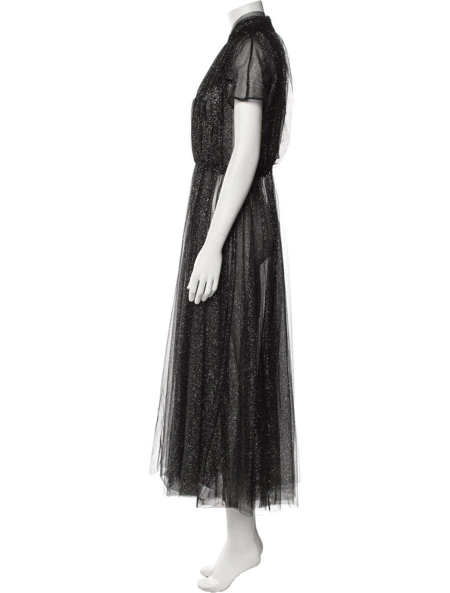 Emilia Wickstead V-Neck Long Dress w/ Tags