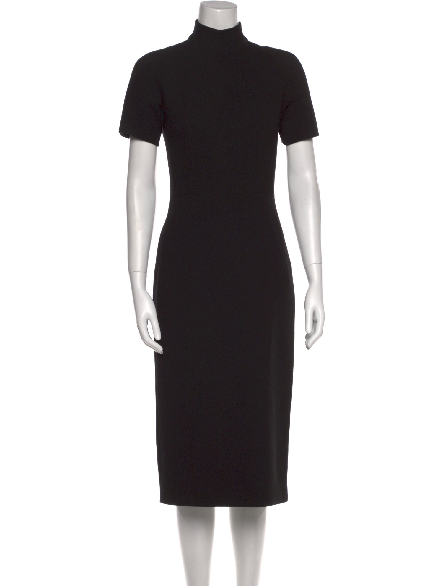 Emilia Wickstead Turtleneck Midi Length Dress