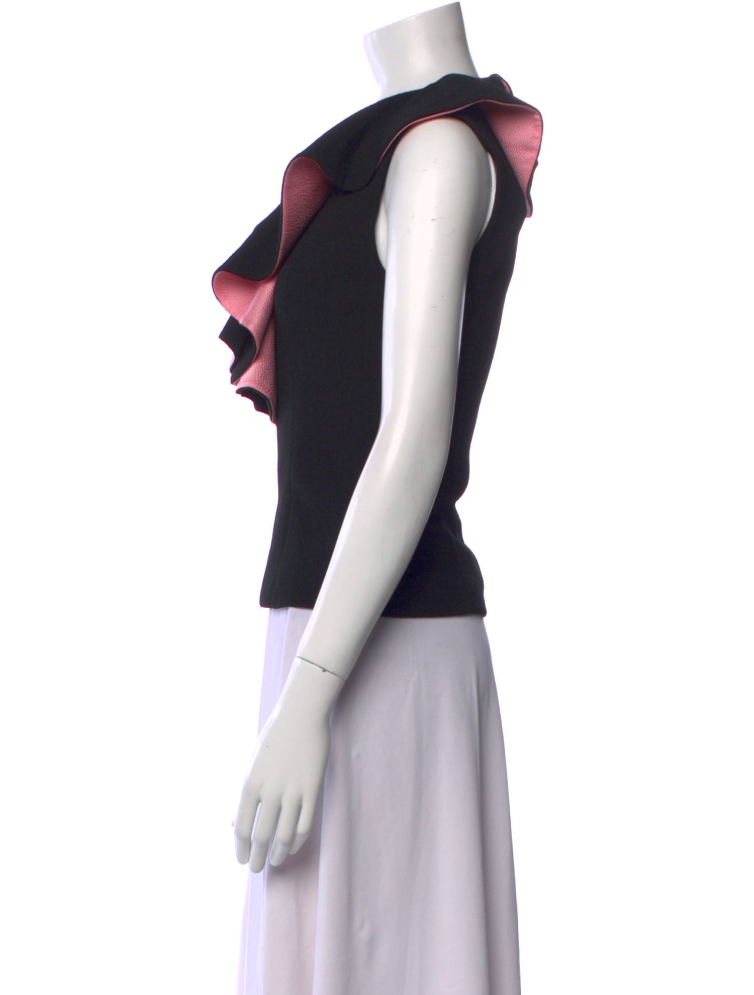 Emilia Wickstead Wool V-Neck Top