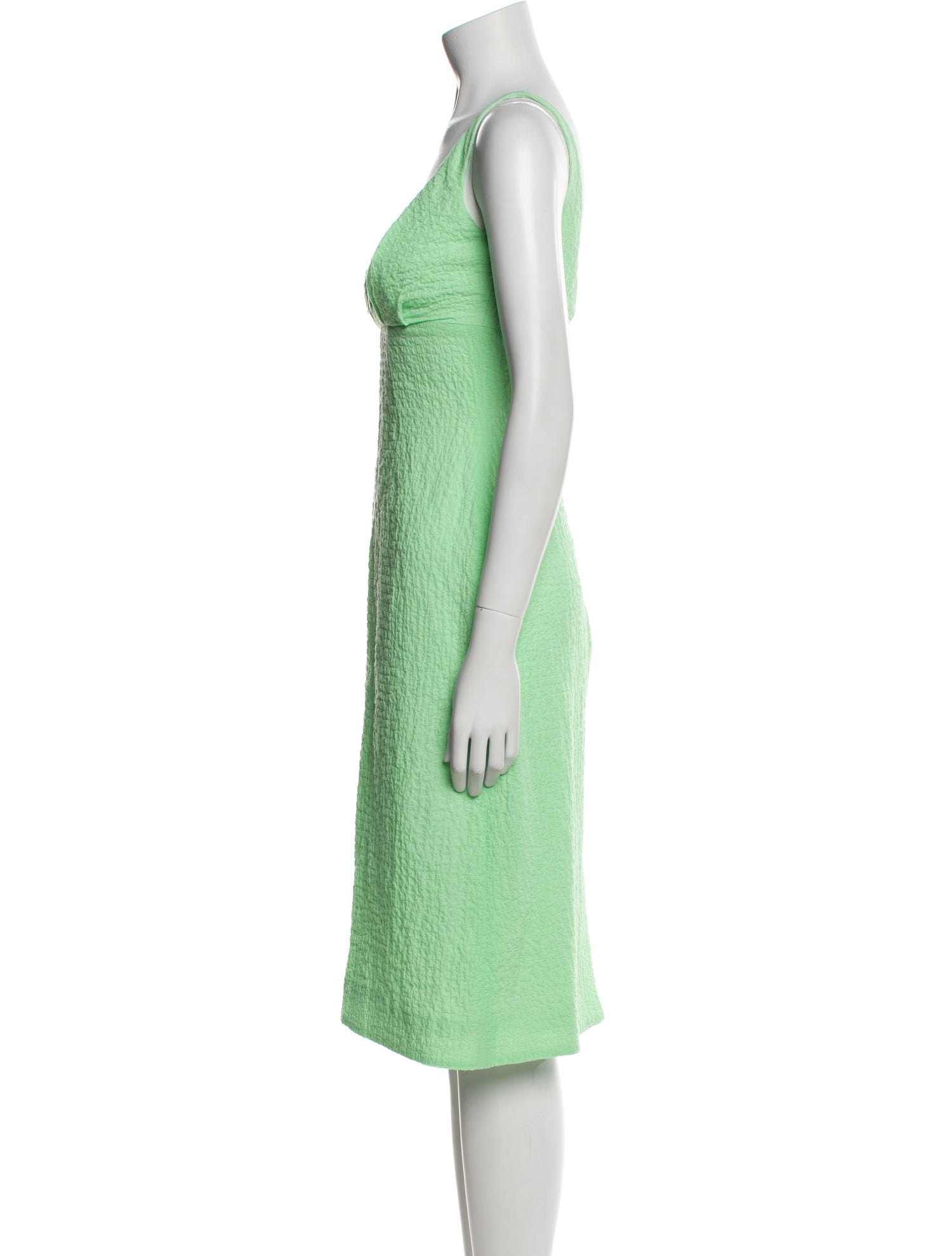 Emilia Wickstead Square Neckline Knee-Length Dress w/ Tags