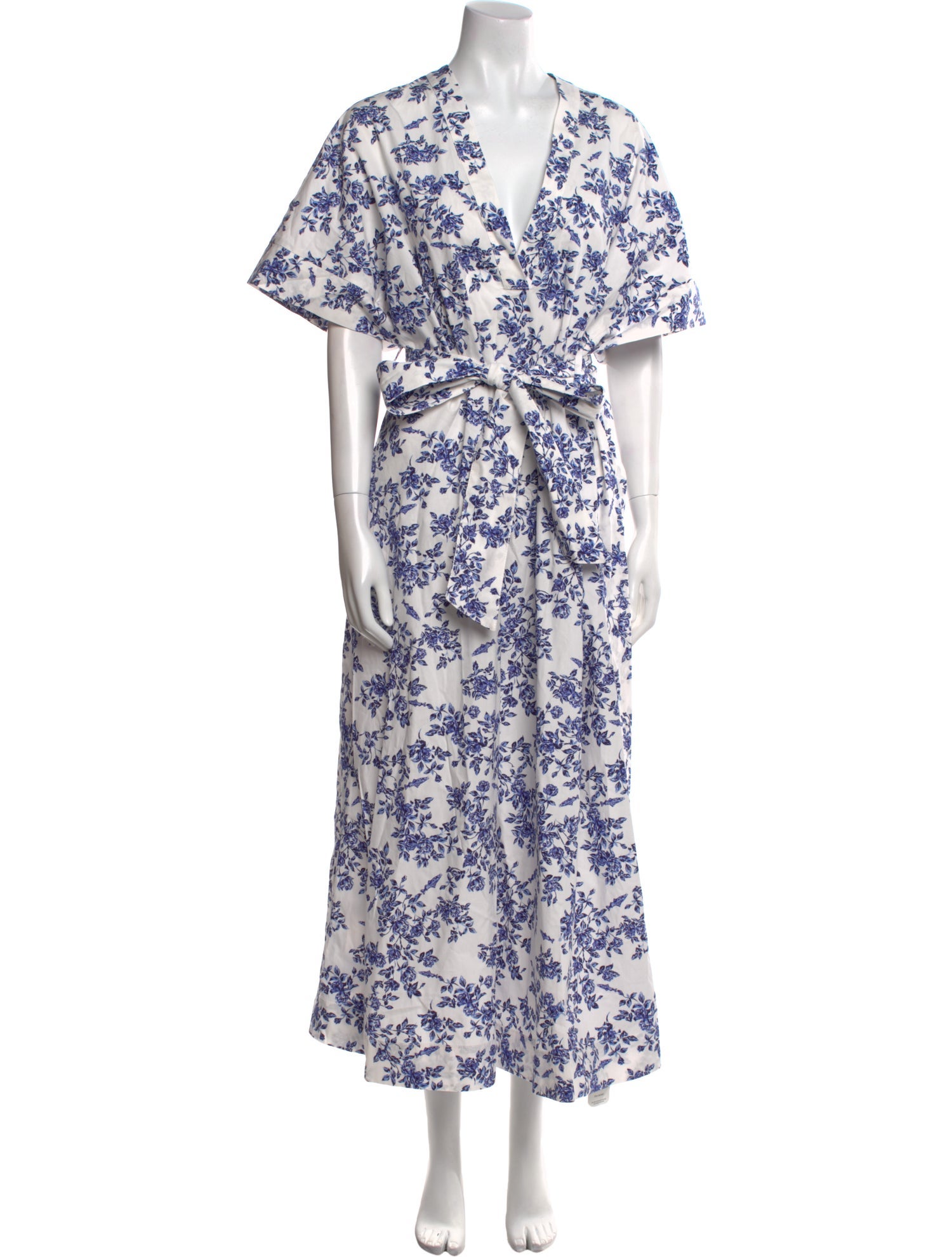 Emilia Wickstead Floral Print Long Dress w/ Tags