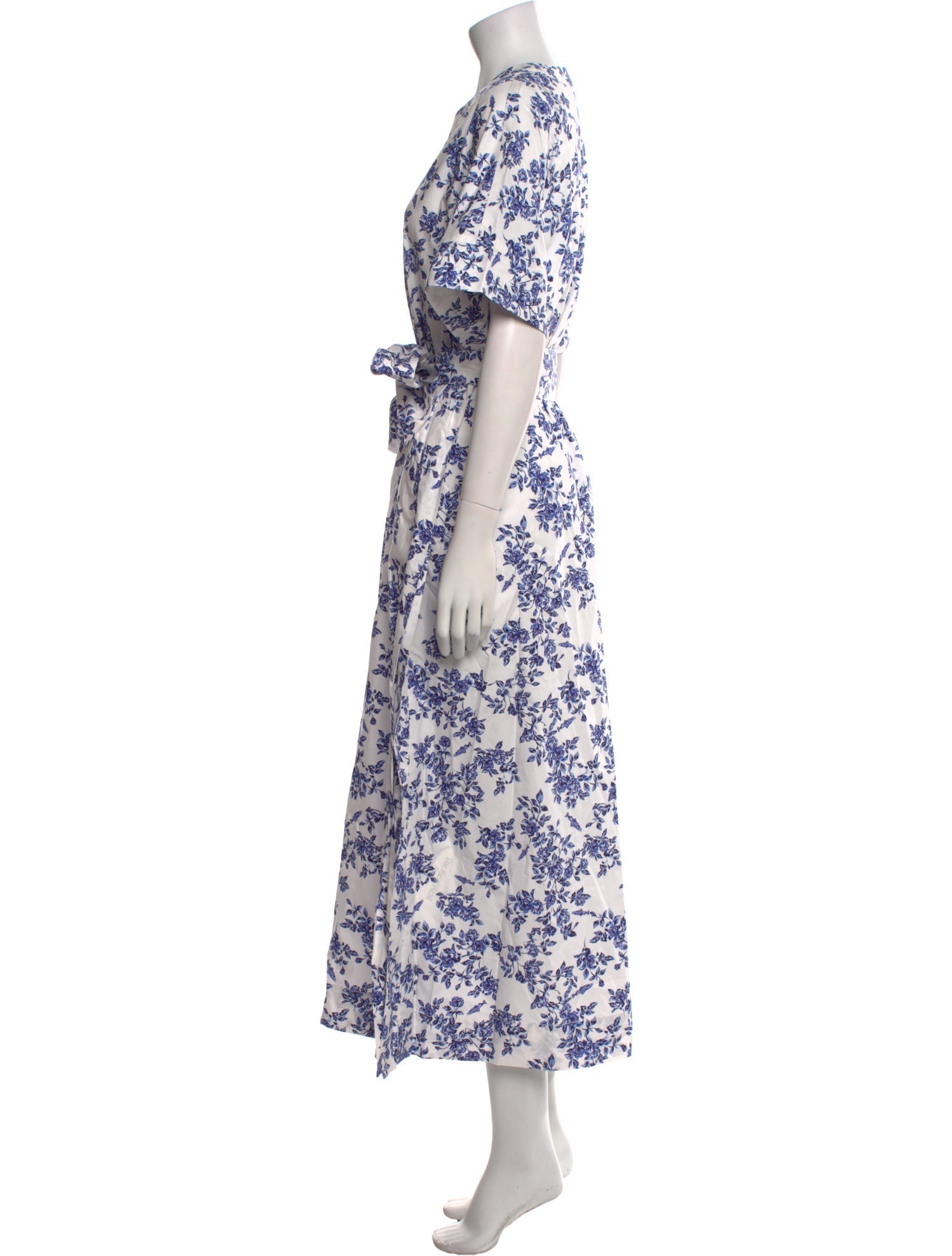 Emilia Wickstead Floral Print Long Dress w/ Tags