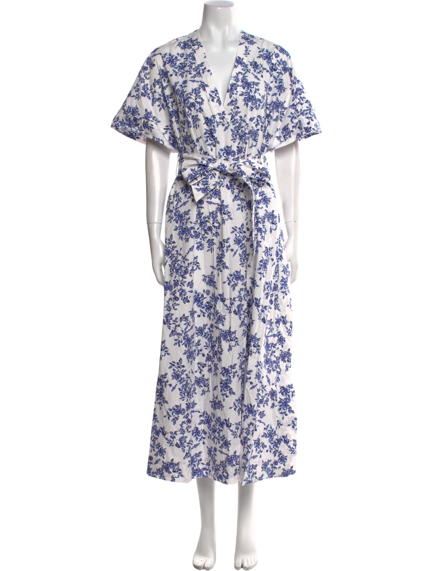 Emilia Wickstead Floral Print Long Dress w/ Tags