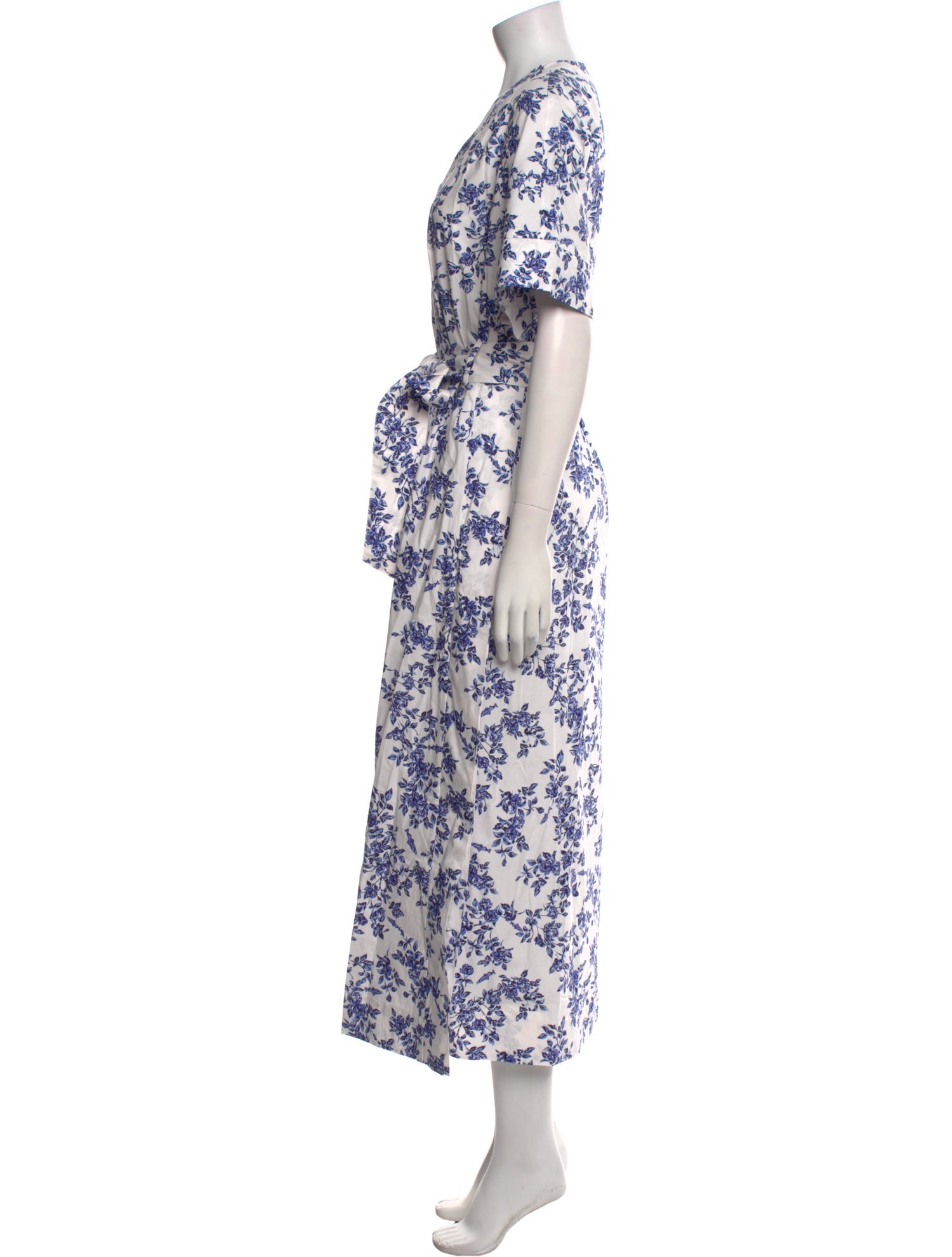 Emilia Wickstead Floral Print Long Dress w/ Tags