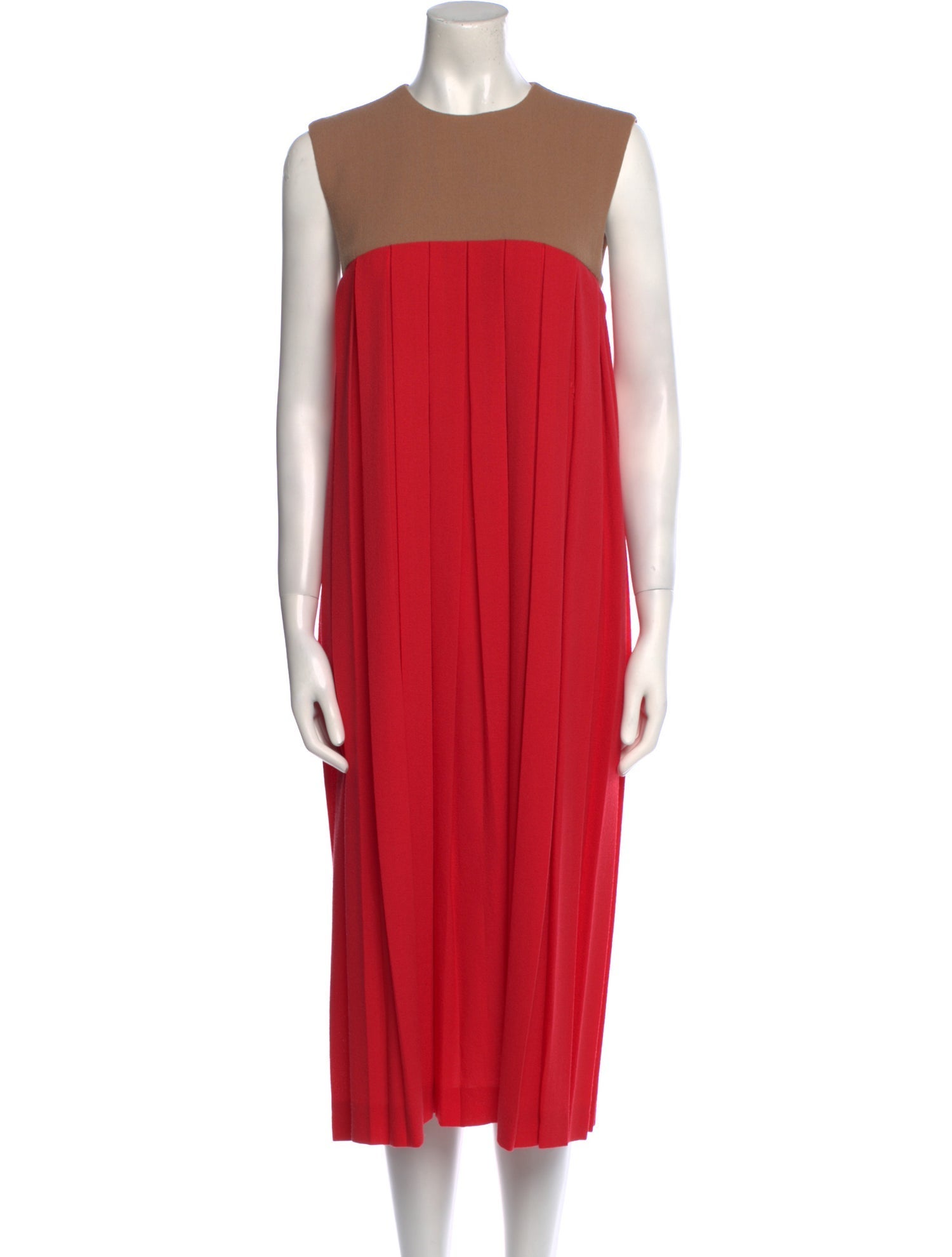 Emilia Wickstead Crew Neck Midi Length Dress