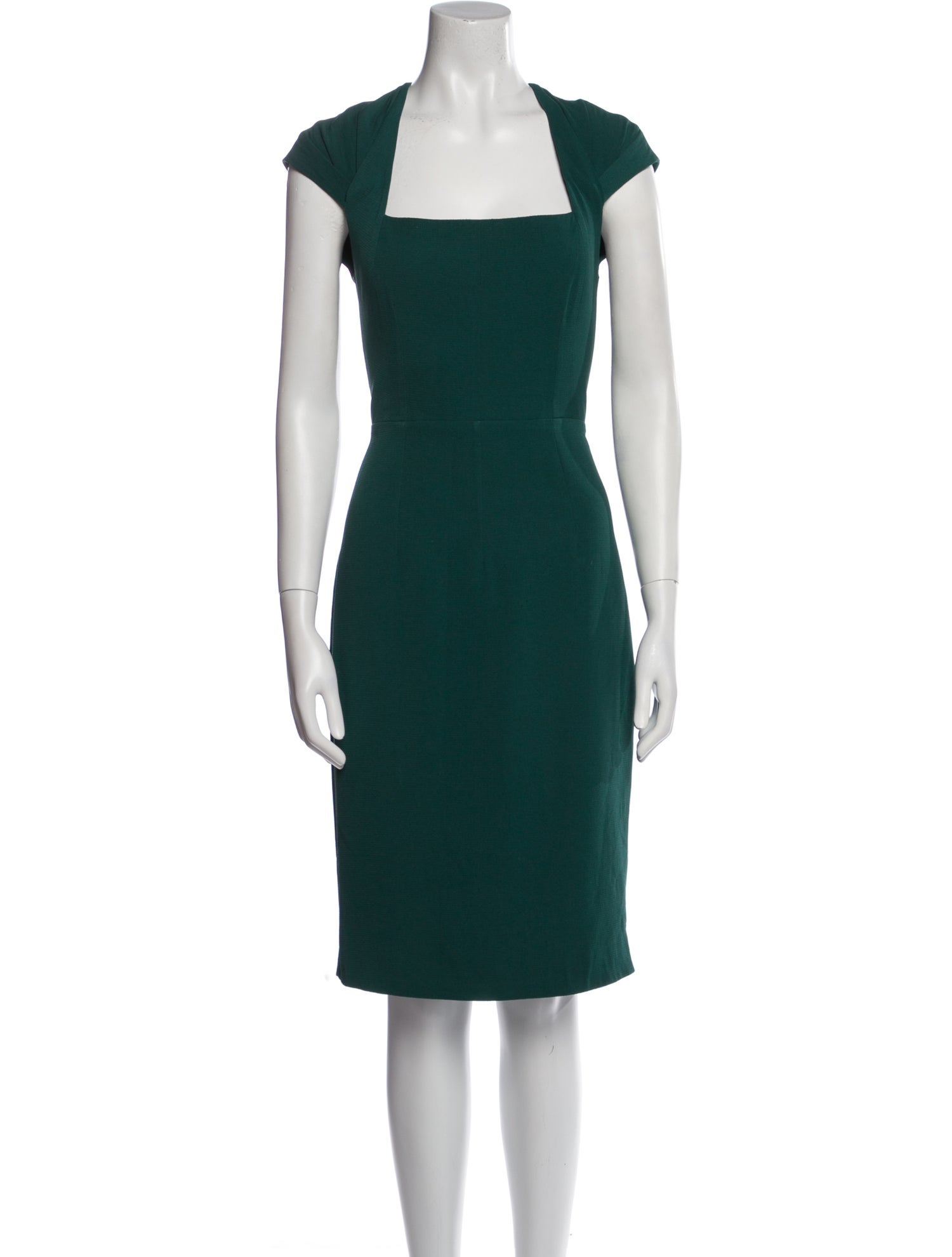 Emilia Wickstead Square Neckline Knee-Length Dress