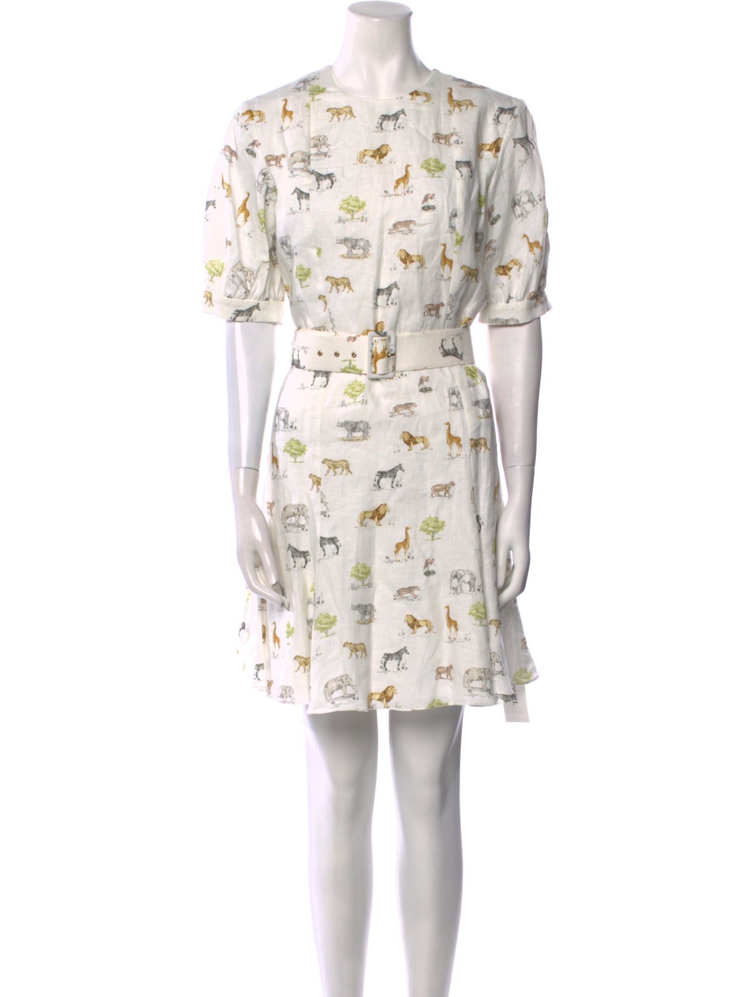 Emilia Wickstead Linen Knee-Length Dress w/ Tags