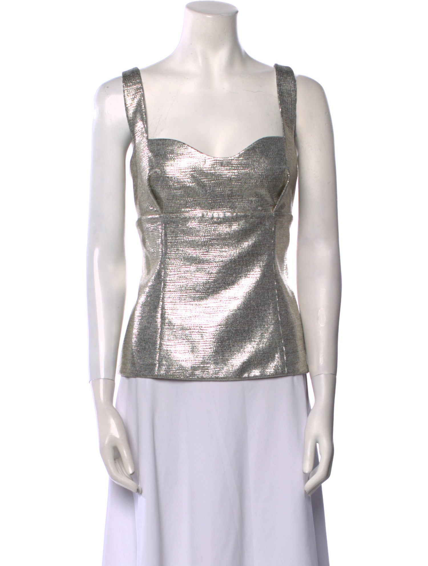 Emilia Wickstead Cowl Neck Sleeveless Top w/ Tags