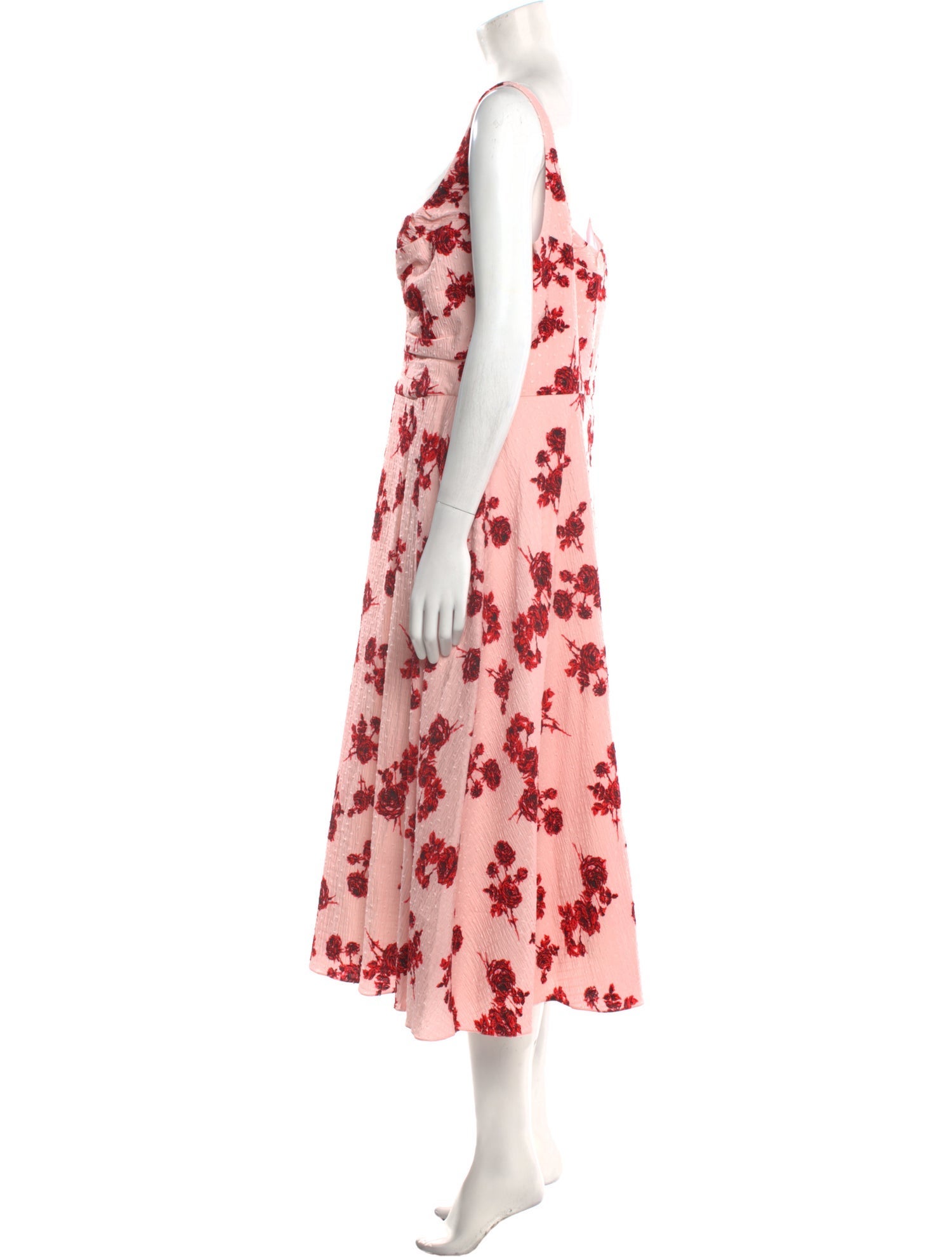 Emilia Wickstead Floral Print Long Dress w/ Tags