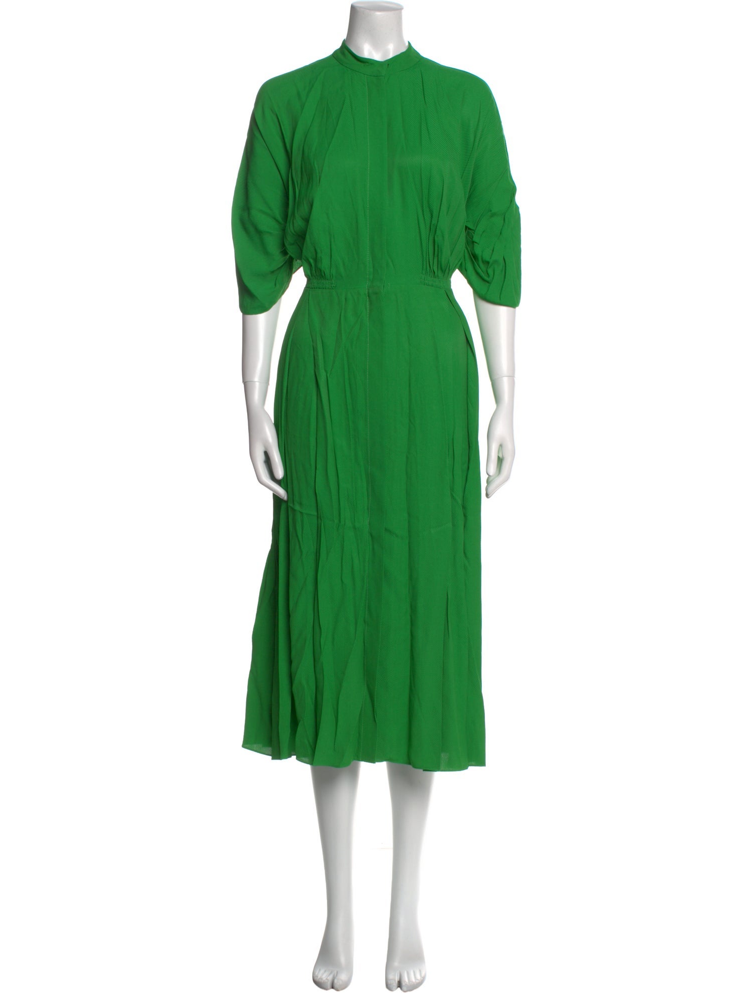 Emilia Wickstead Crew Neck Long Dress