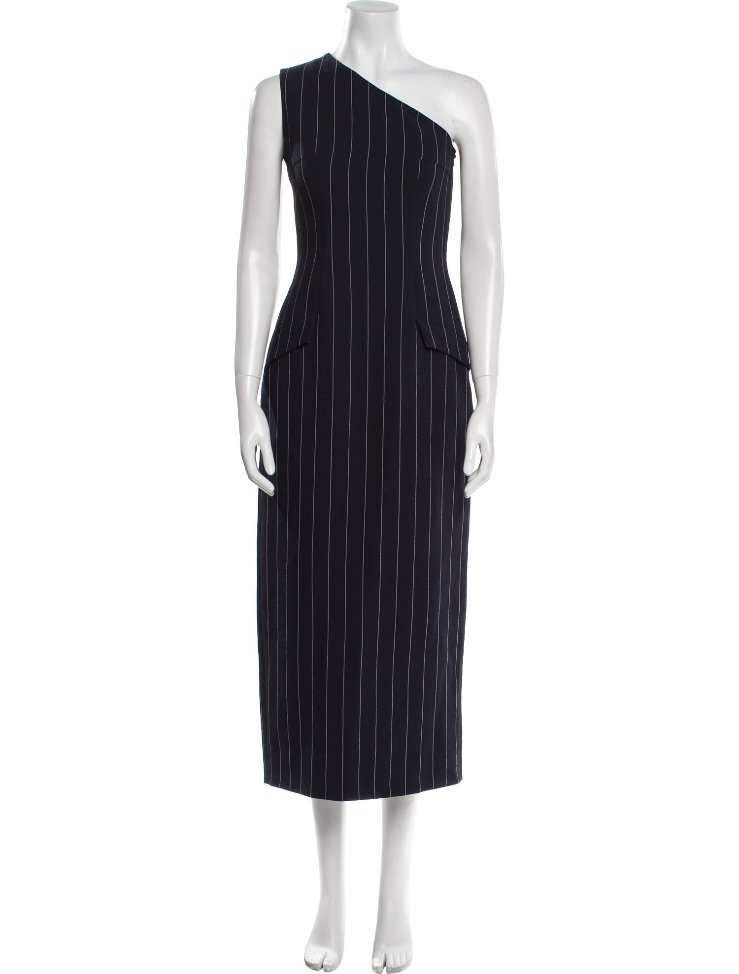 Emilia Wickstead Striped Long Dress