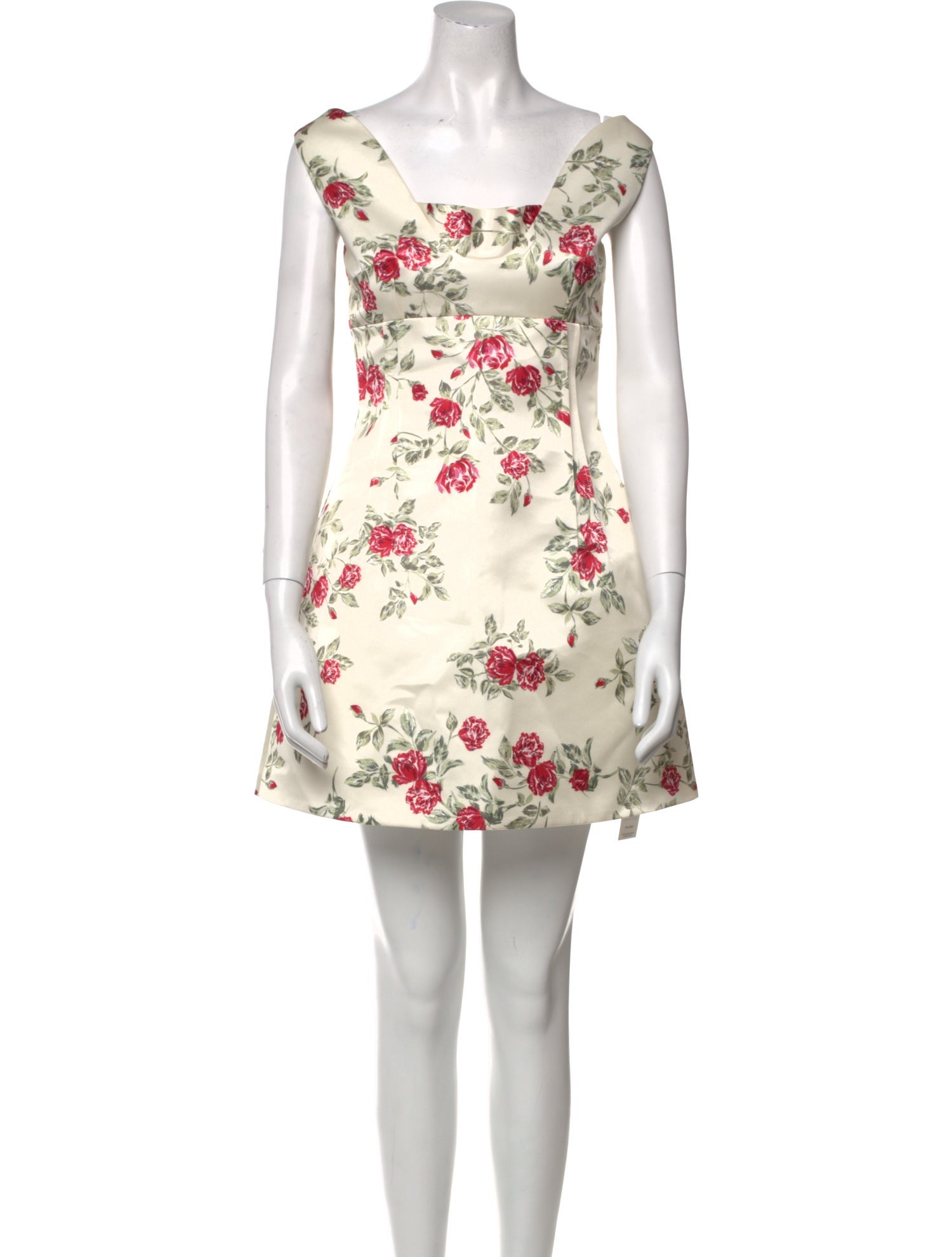 Emilia Wickstead Floral Print Mini Dress