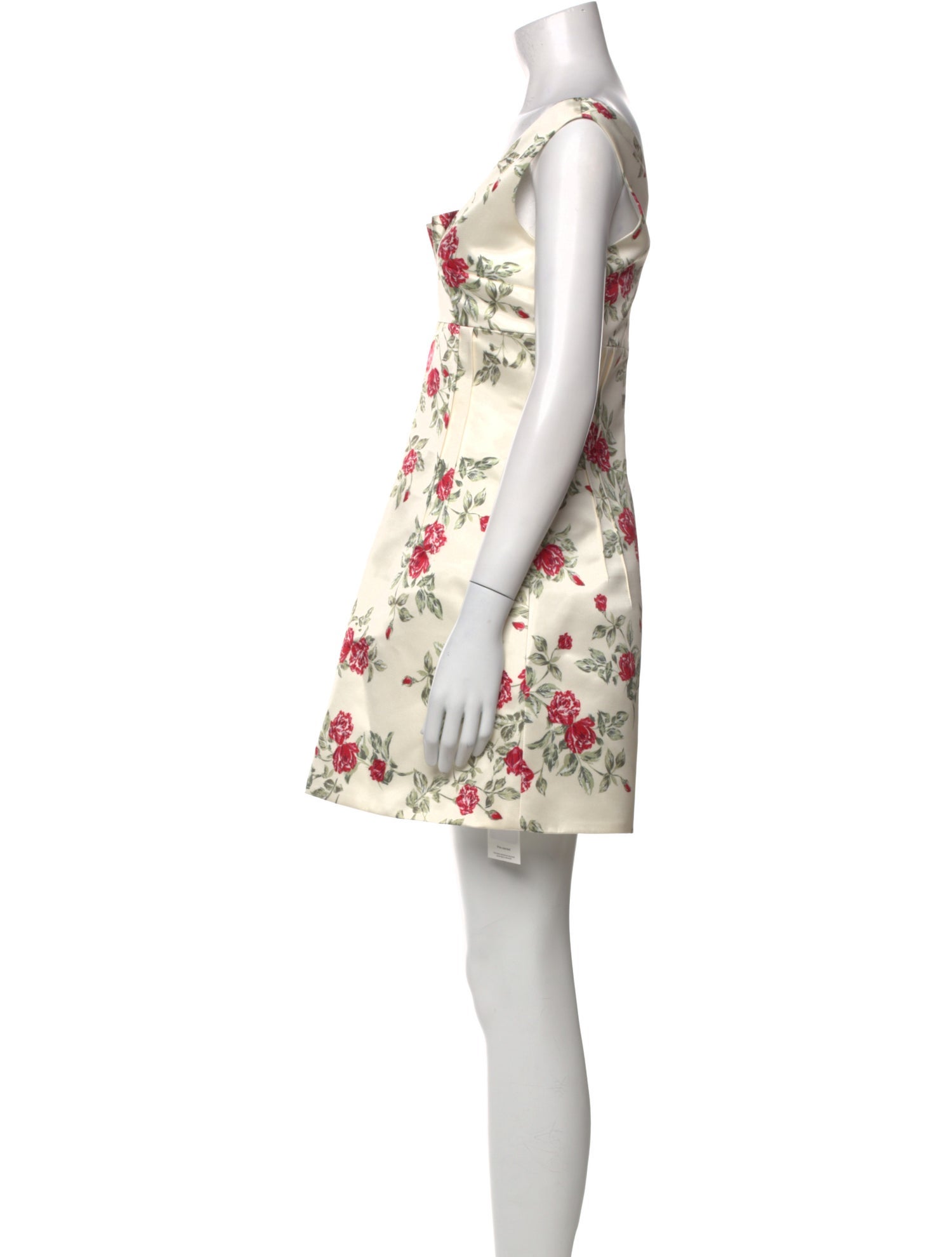 Emilia Wickstead Floral Print Mini Dress