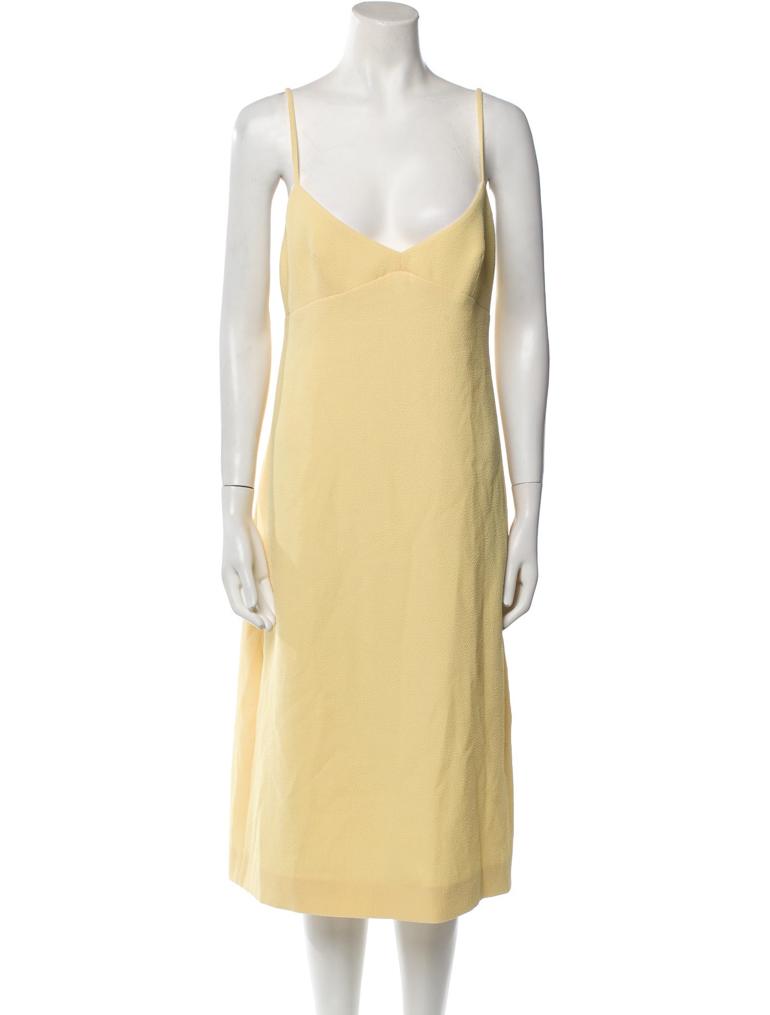 Emilia Wickstead V-Neck Midi Length Dress