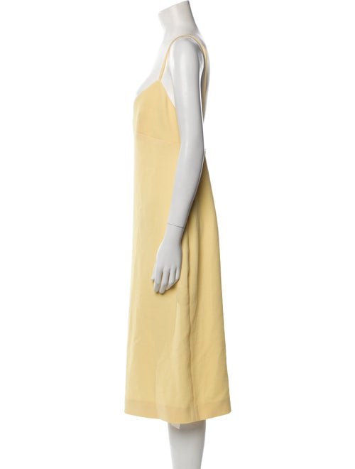 Emilia Wickstead V-Neck Midi Length Dress