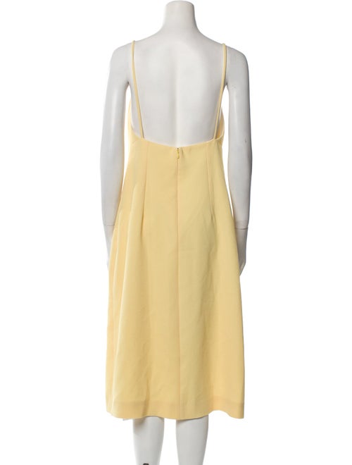 Emilia Wickstead V-Neck Midi Length Dress