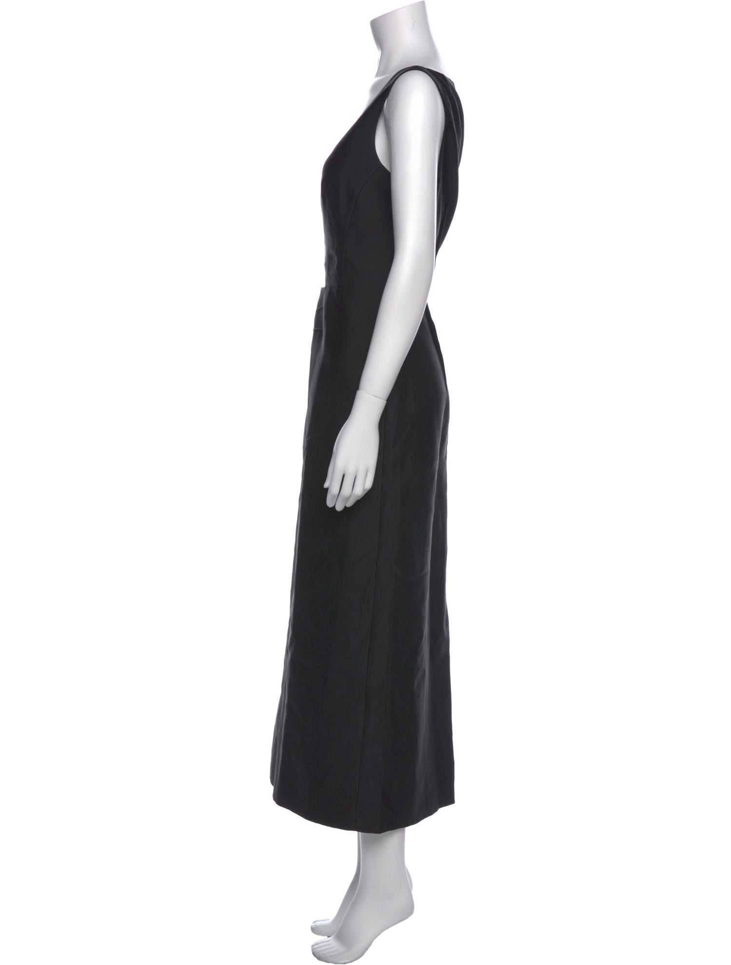 Emilia Wickstead V-Neck Long Dress w/ Tags