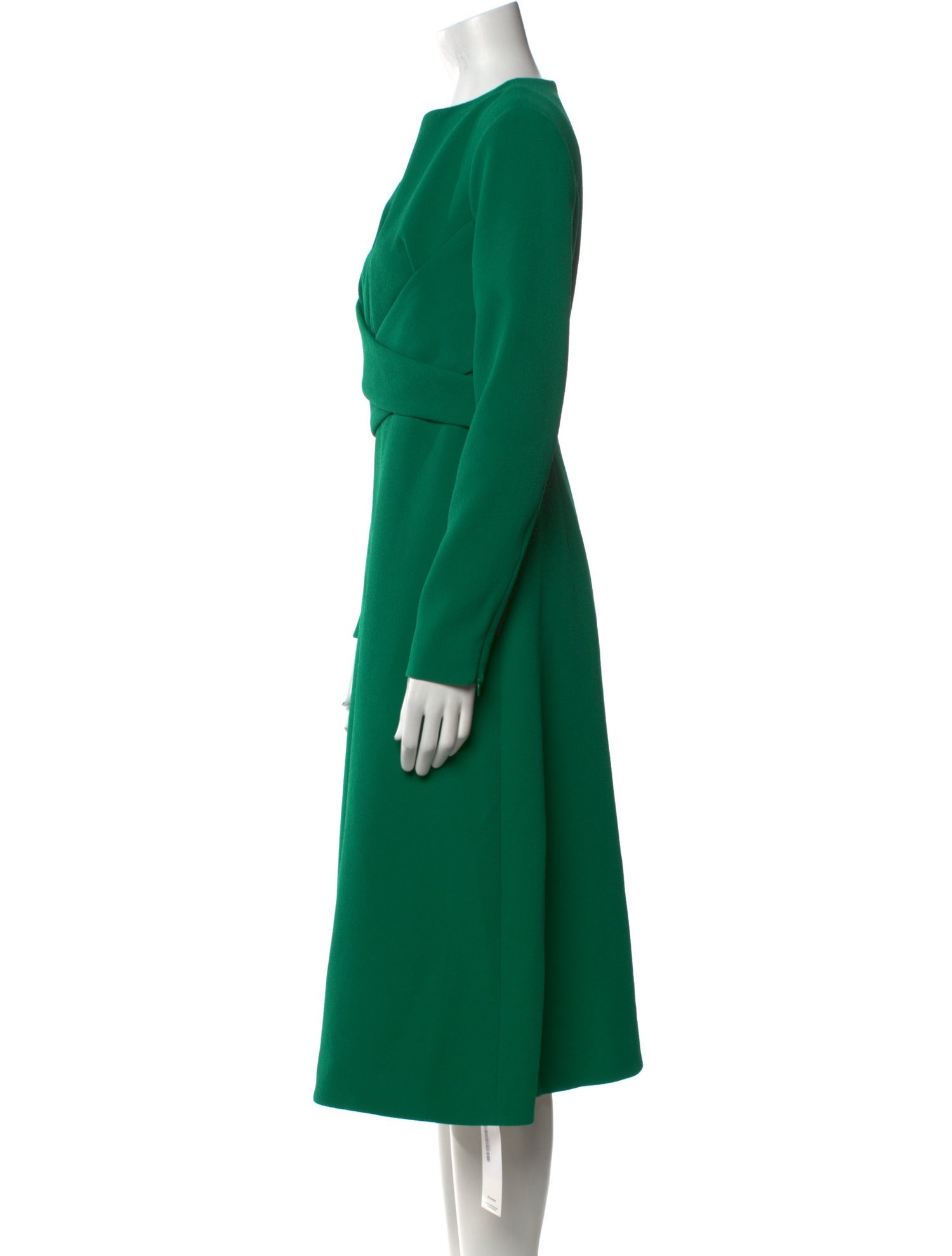 Emilia Wickstead Crew Neck Midi Length Dress