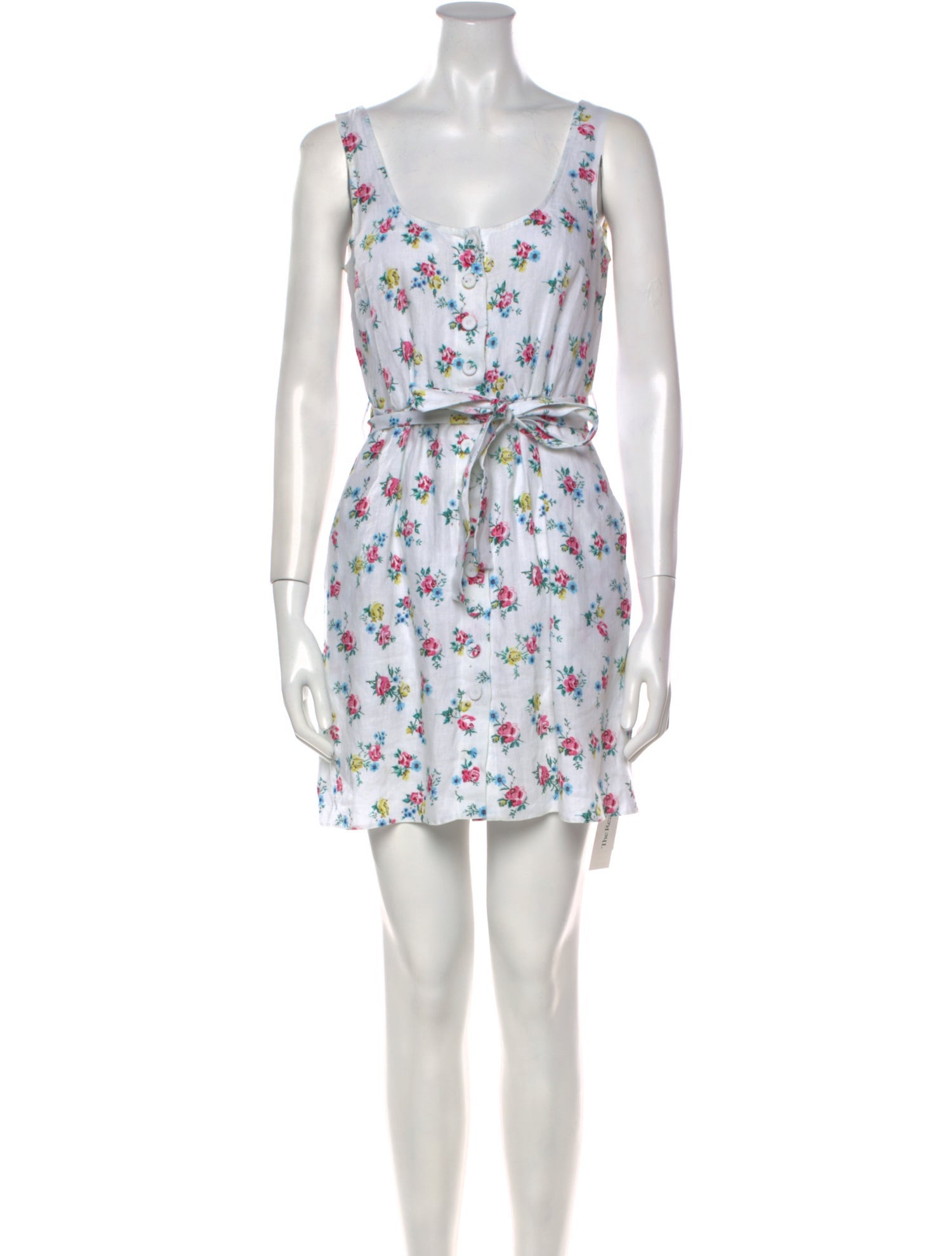 Emilia Wickstead Linen Mini Dress