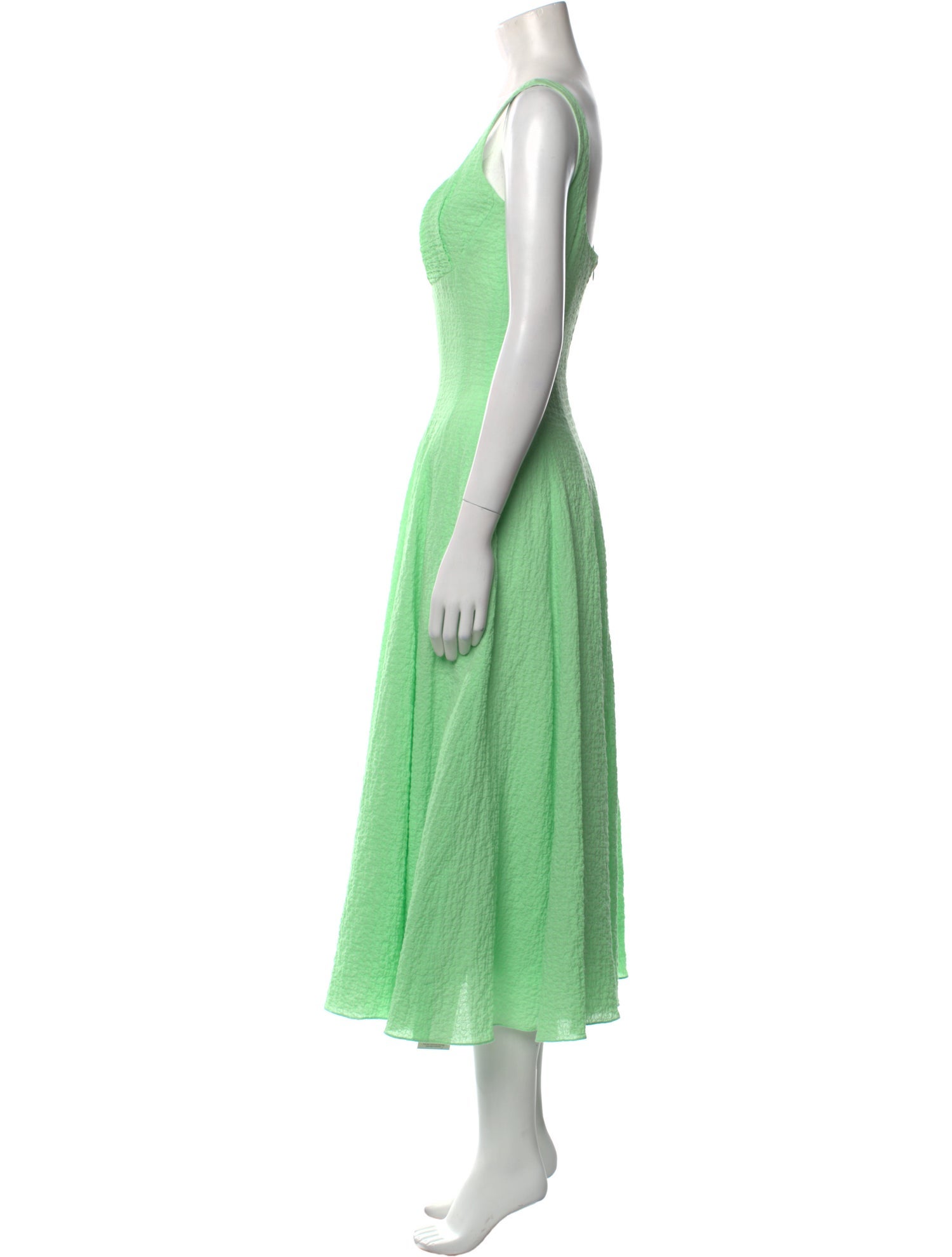 Emilia Wickstead Square Neckline Long Dress