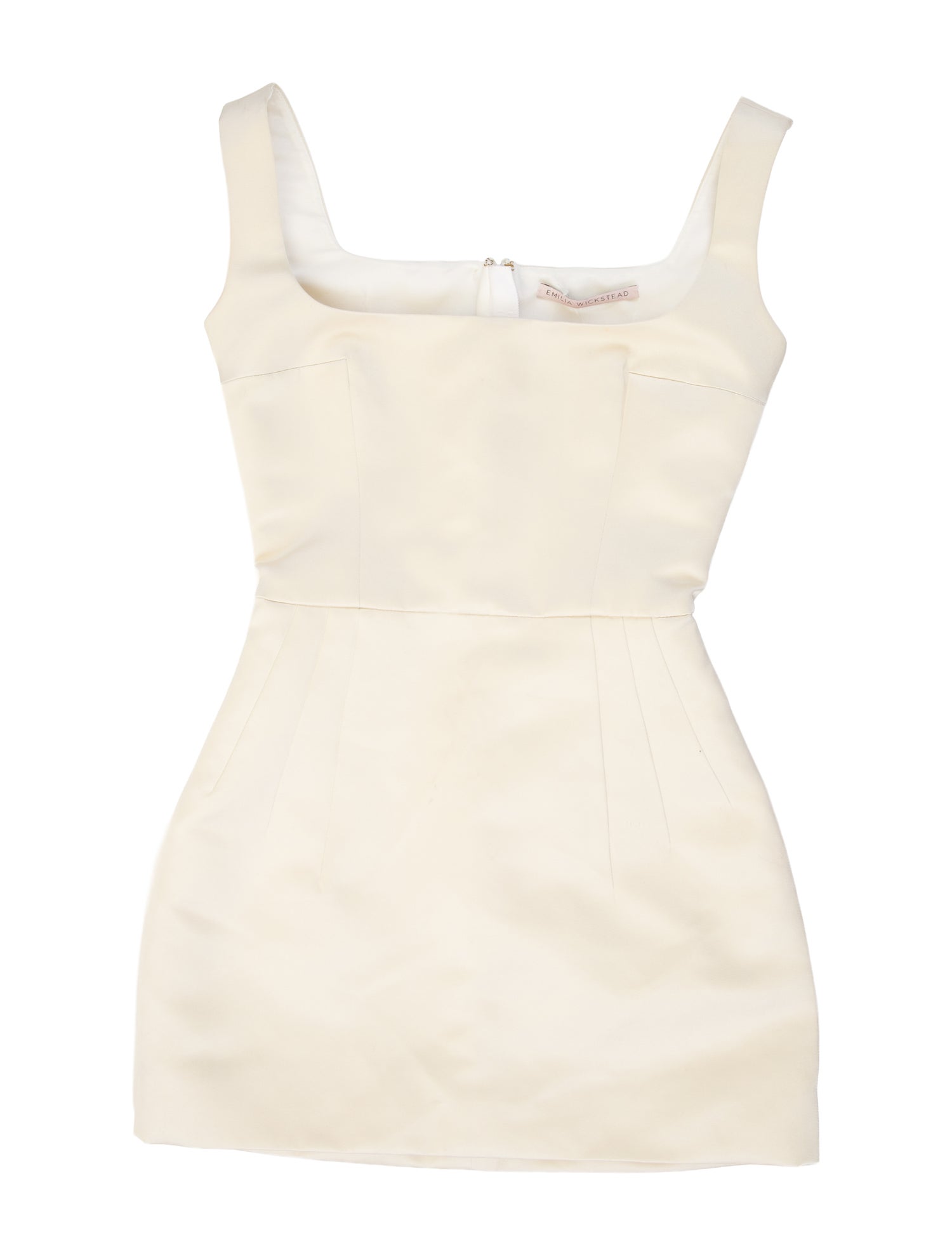 Emilia Wickstead Strapless Mini Dress