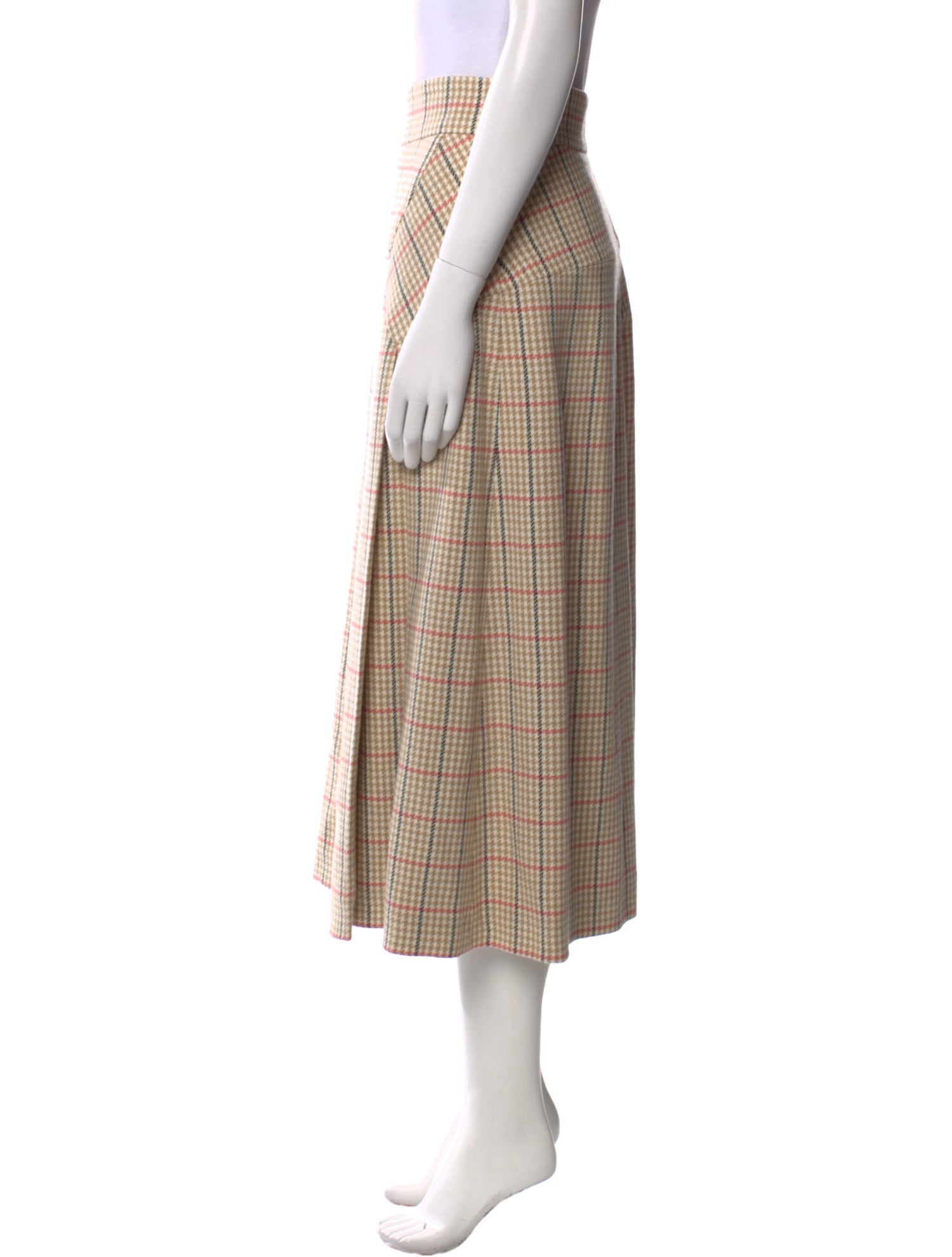 Emilia Wickstead Wool Midi Length Skirt