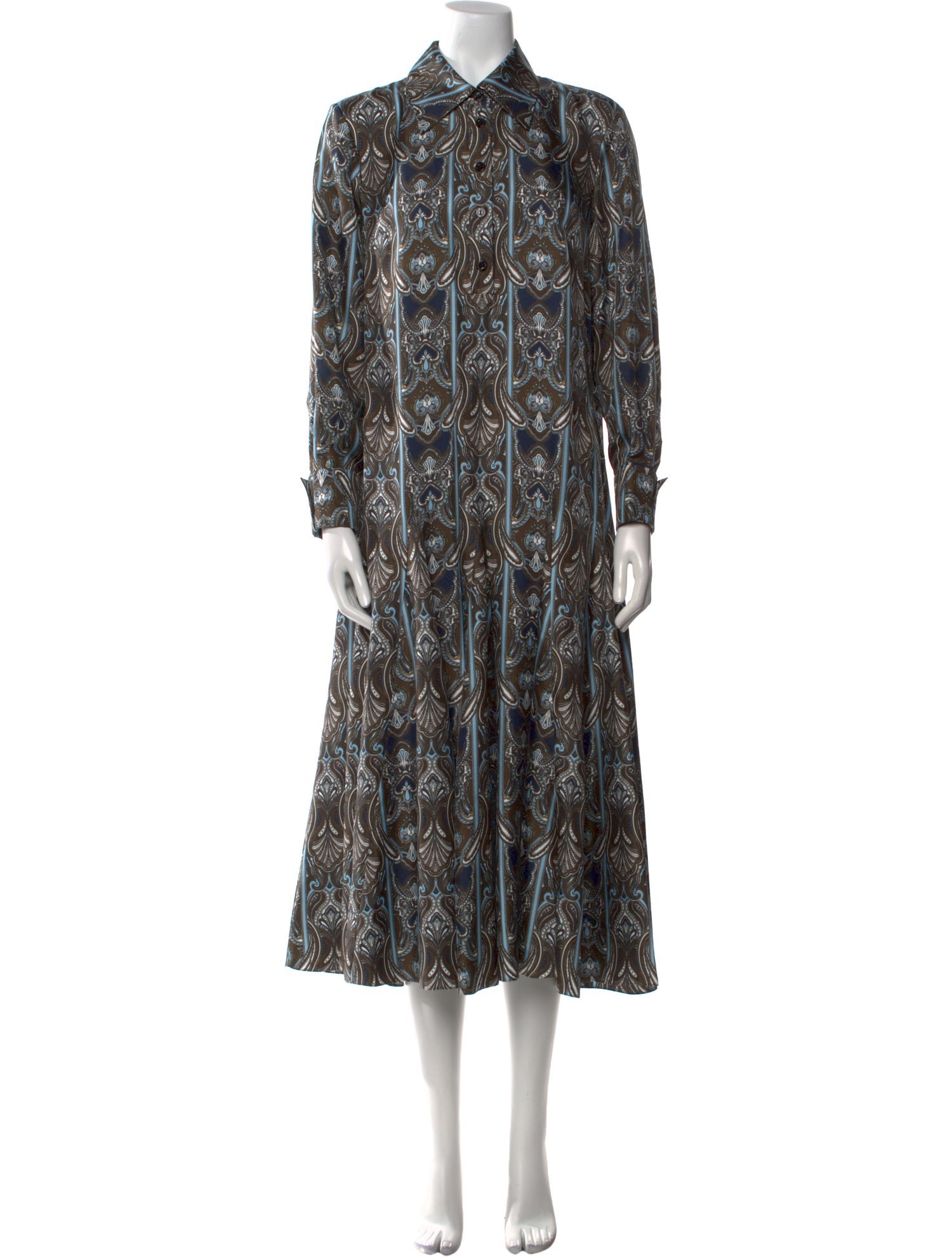 Emilia Wickstead Silk Long Dress w/ Tags