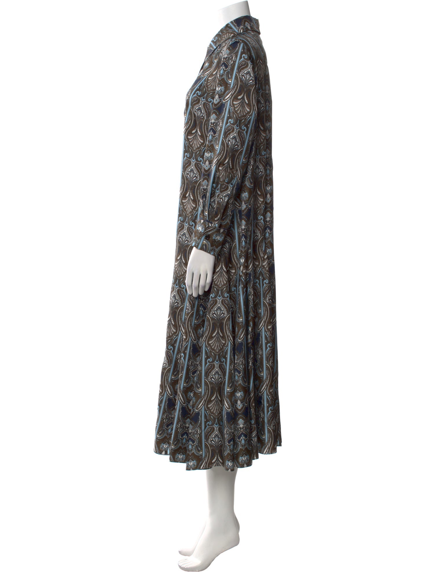 Emilia Wickstead Silk Long Dress w/ Tags
