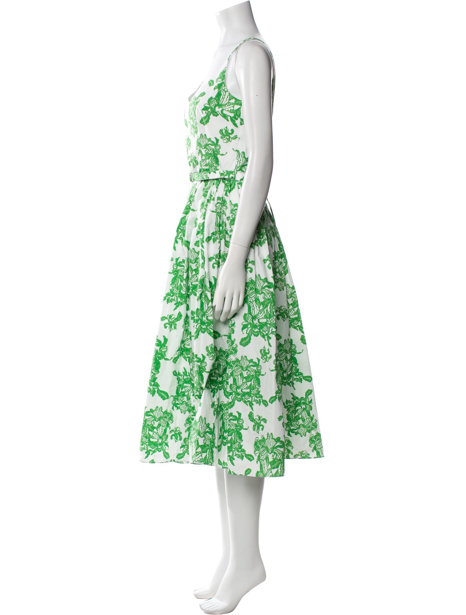 Emilia Wickstead Floral Print Long Dress w/ Tags