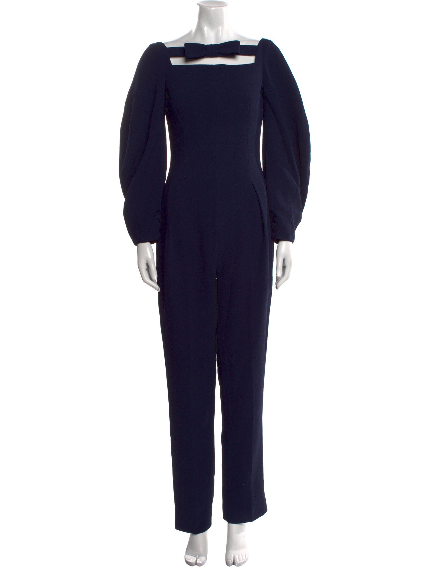 Emilia Wickstead Bateau Neckline Jumpsuit