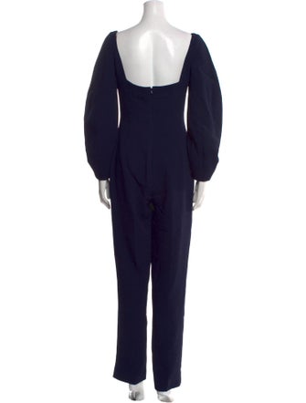 Emilia Wickstead Bateau Neckline Jumpsuit