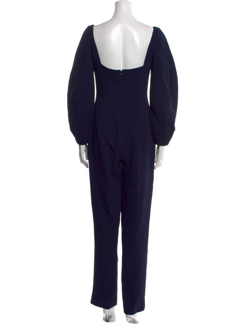 Emilia Wickstead Bateau Neckline Jumpsuit
