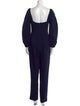 Emilia Wickstead Bateau Neckline Jumpsuit