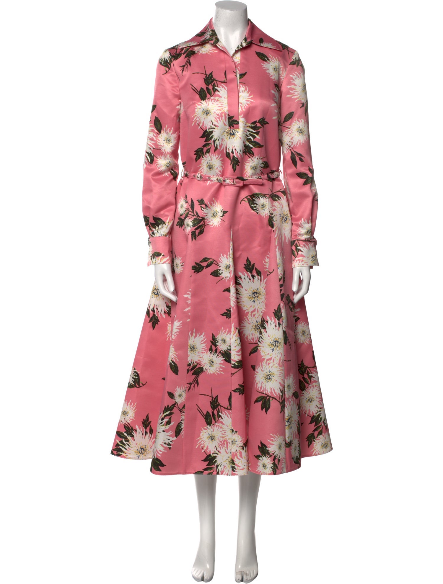 Emilia Wickstead Floral Print Long Dress w/ Tags