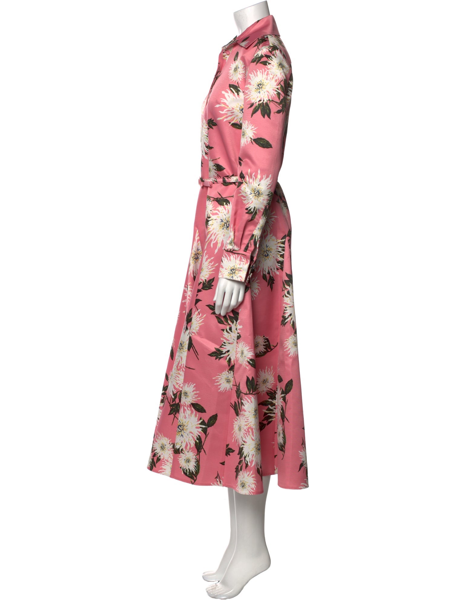 Emilia Wickstead Floral Print Long Dress w/ Tags