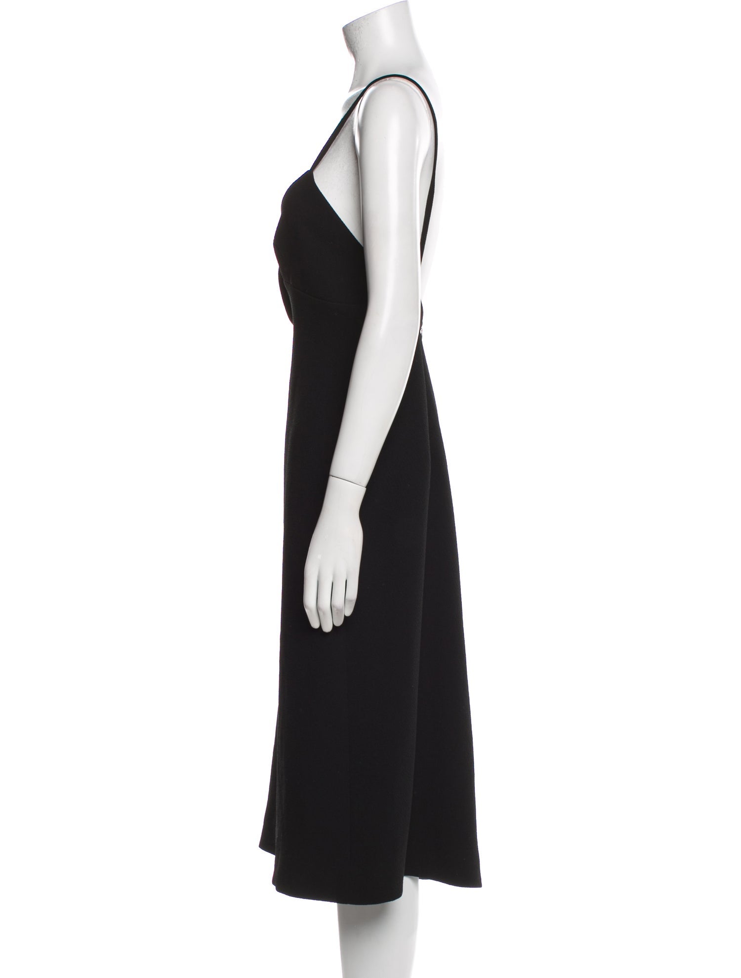 Emilia Wickstead V-Neck Long Dress