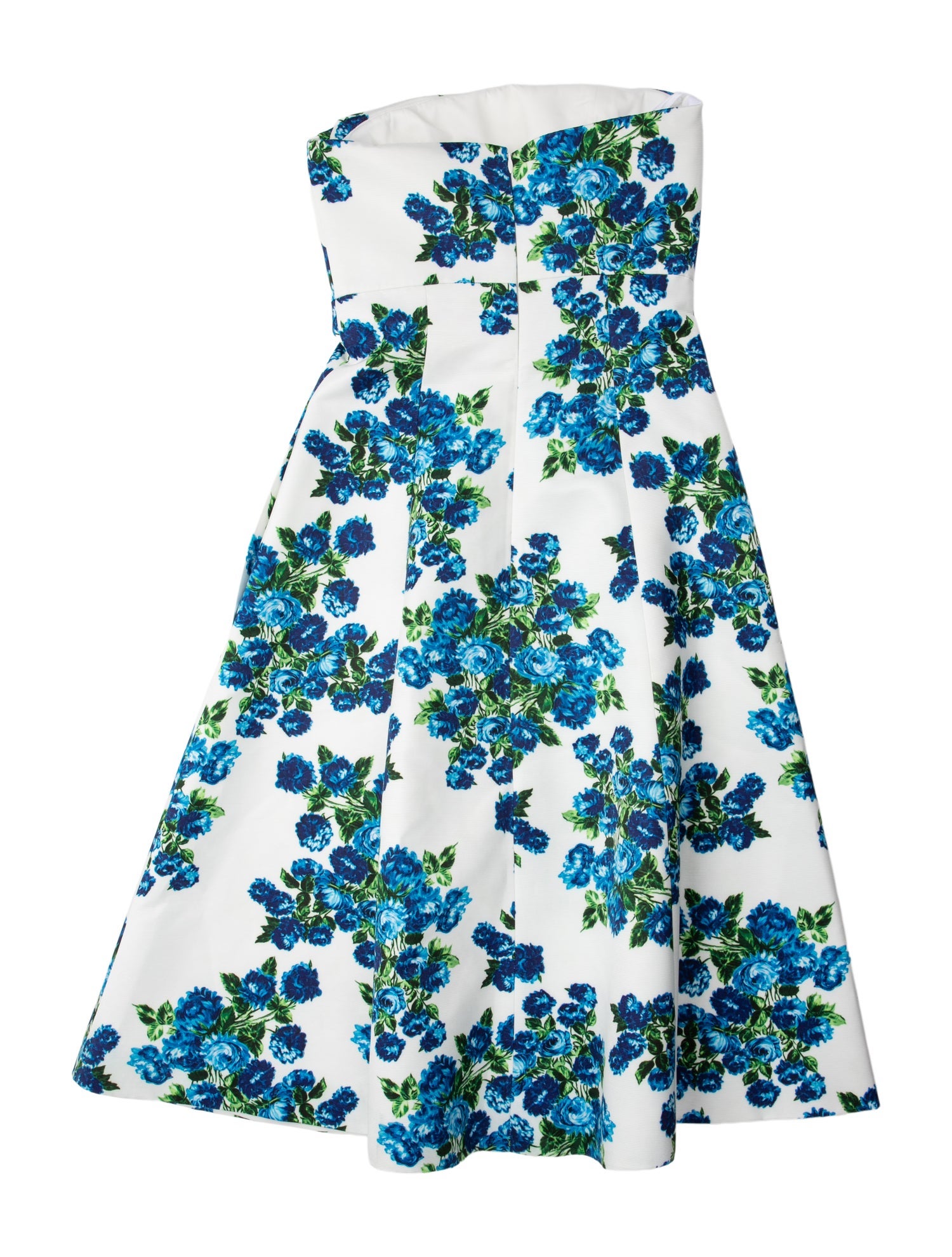 Emilia Wickstead Floral Print Knee-Length Dress