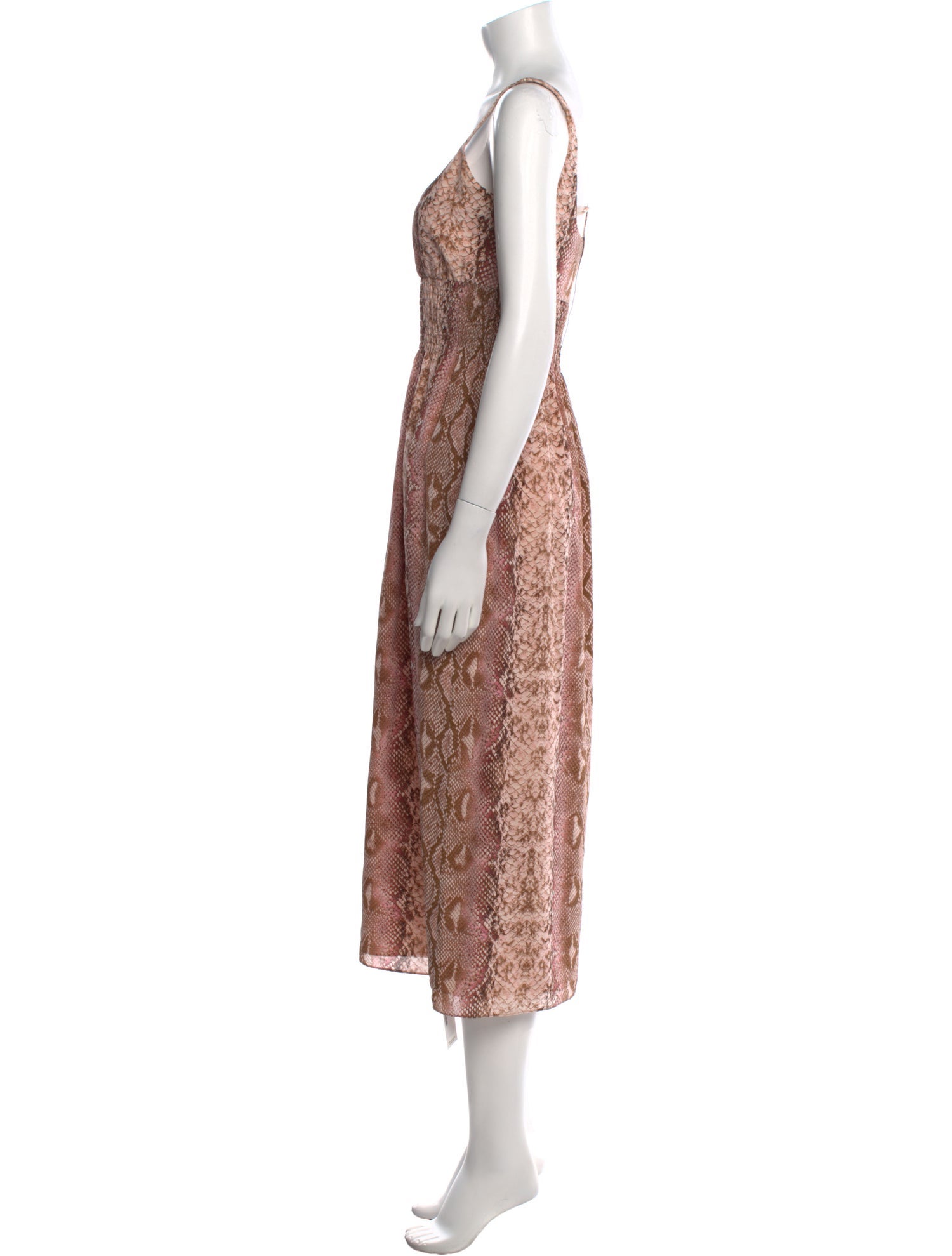 Emilia Wickstead Silk Long Dress