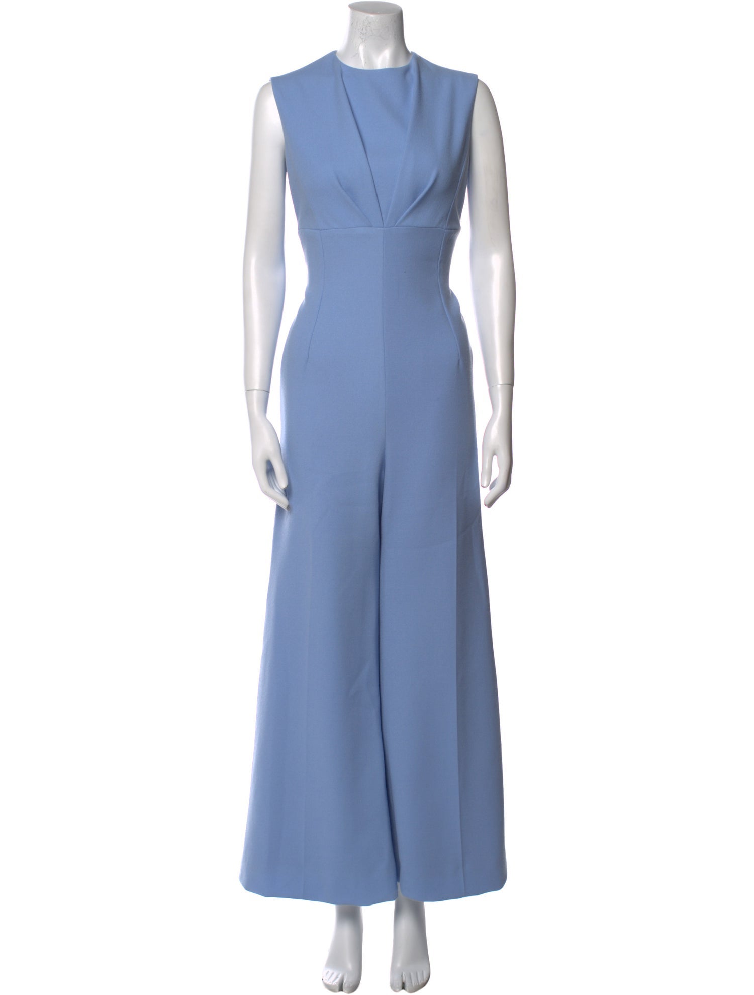 Emilia Wickstead Crew Neck Jumpsuit