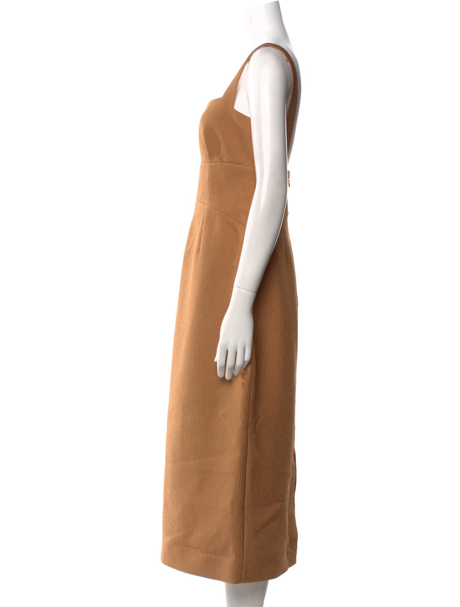 Emilia Wickstead Square Neckline Long Dress w/ Tags