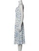 Emilia Wickstead Floral Print Midi Length Dress