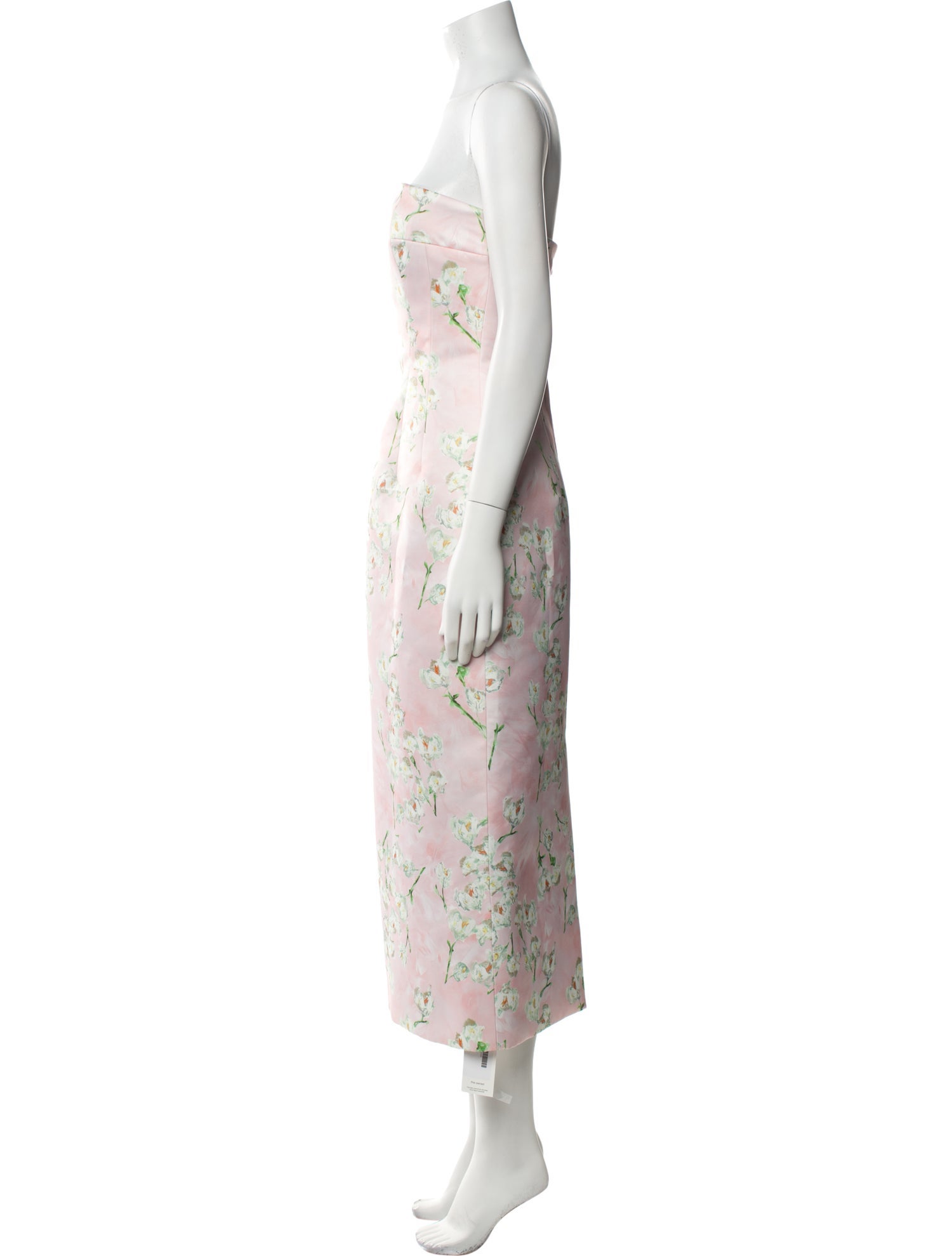 Emilia Wickstead Floral Print Midi Length Dress w/ Tags