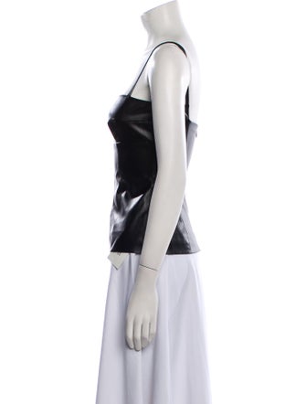 Emilia Wickstead Square Neckline Sleeveless Top